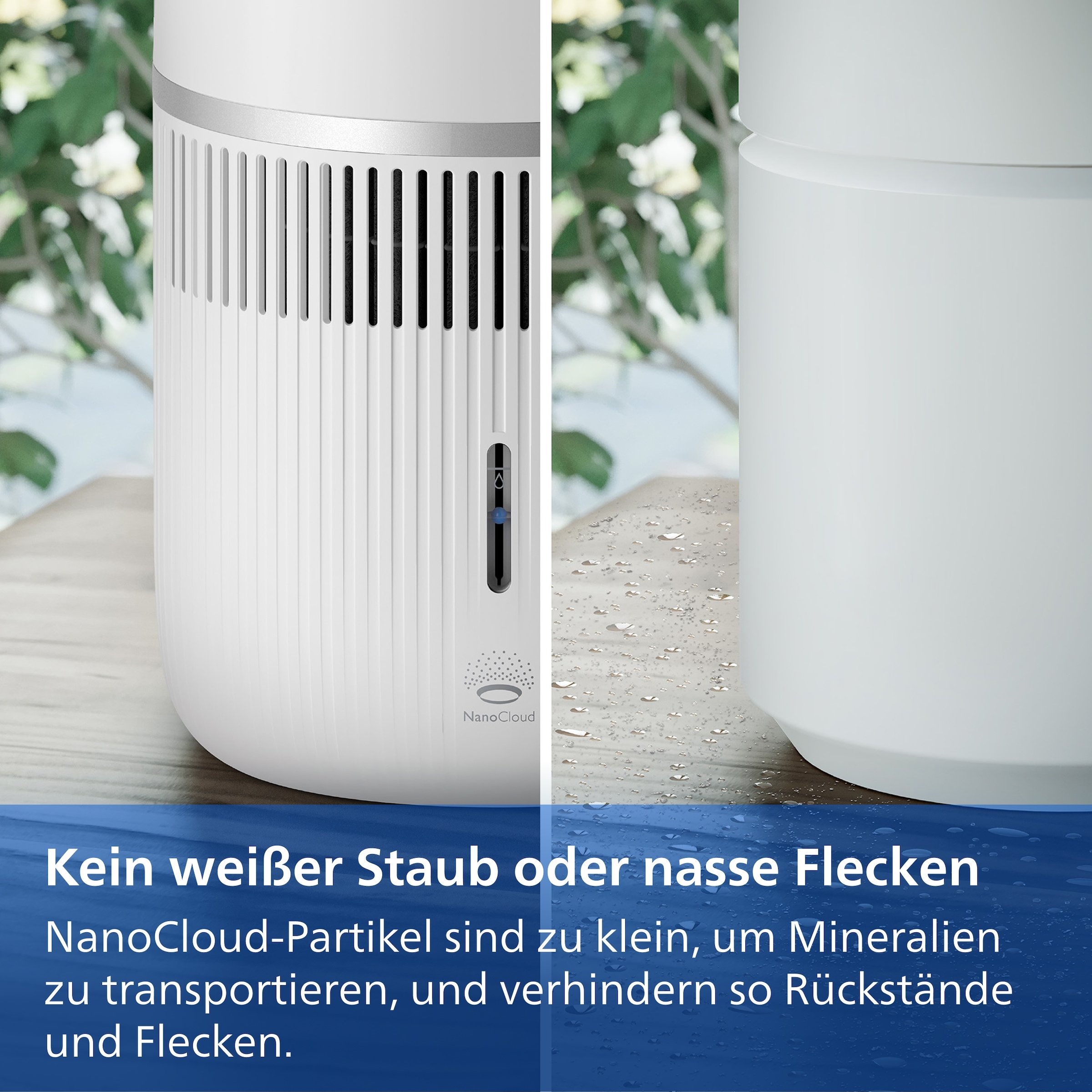 Philips Luftbefeuchter »HU4210/04 4000 Series mit 300ml/h Befeuchtungsrate« 3,5 l Wassertank , für Räume bis 44 m², mit App-Verbindung
