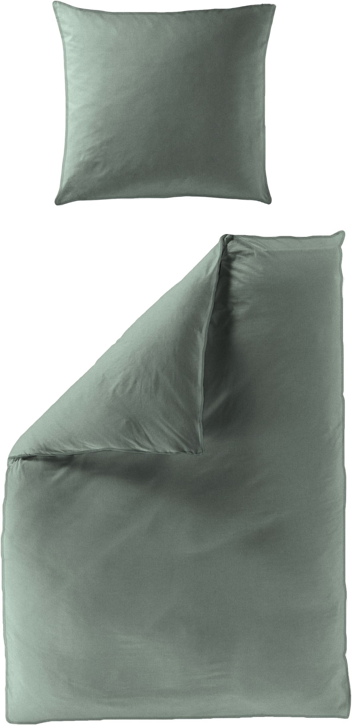 BIERBAUM Bettwäsche »Bettwäsche 3002« 2 Renforce stone washed, 100 % Baumwolle, soft touch
