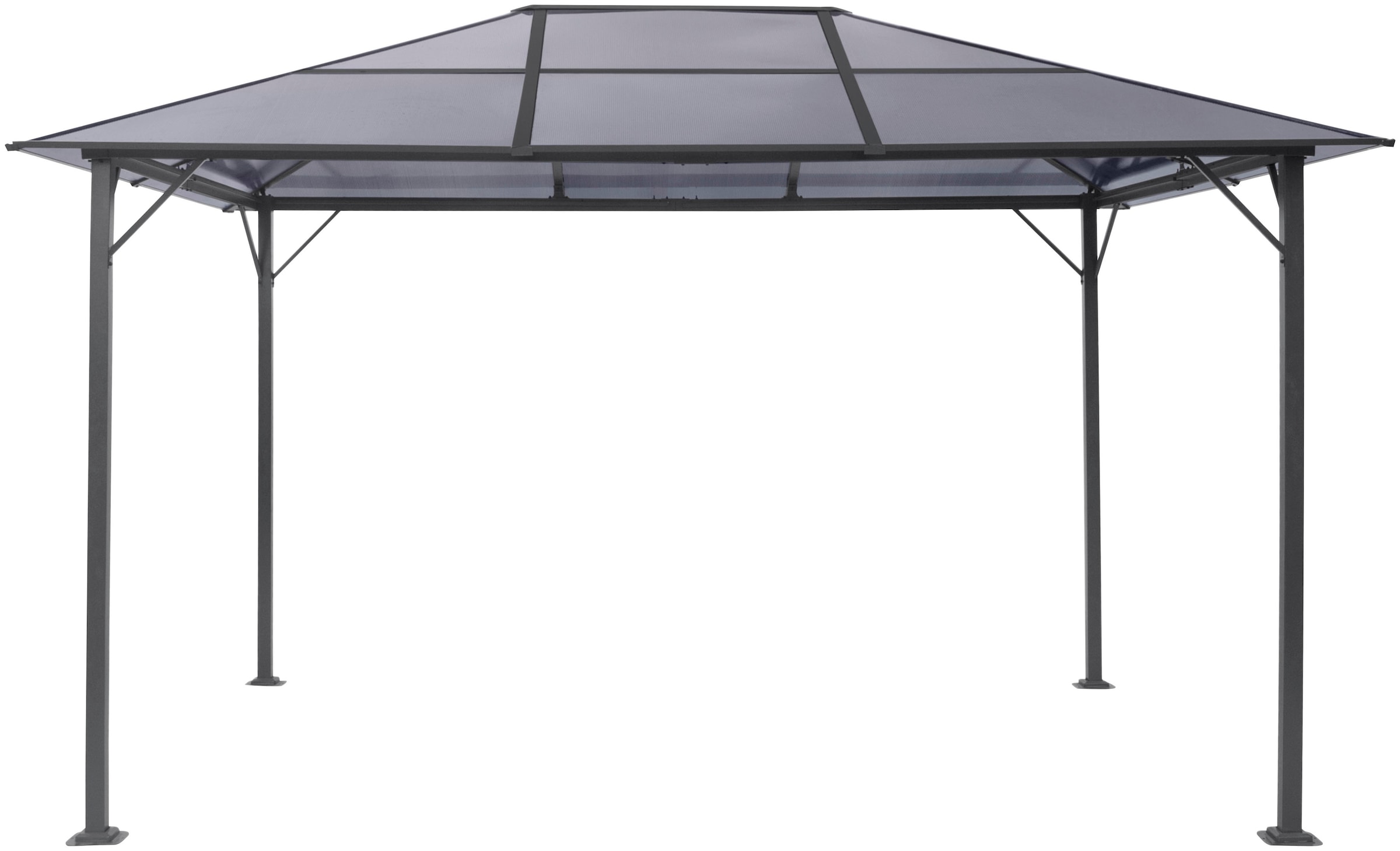KONIFERA Pavillon »Malaga«, BxT: 300x400 cm, Stahlgestell, Polycarbonat-Dachplatten