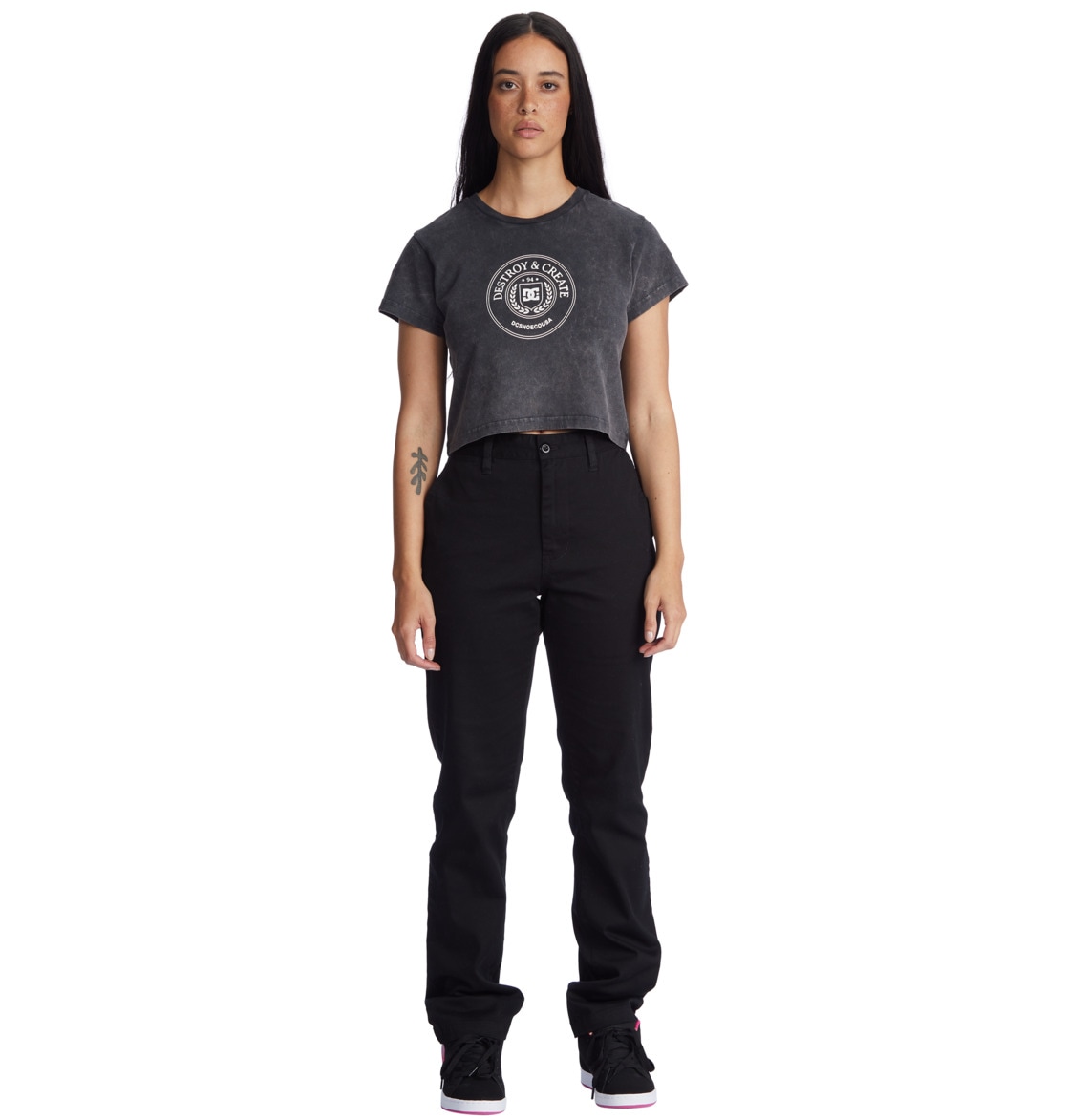 DC Shoes Crop-Top »DC Op Crest«