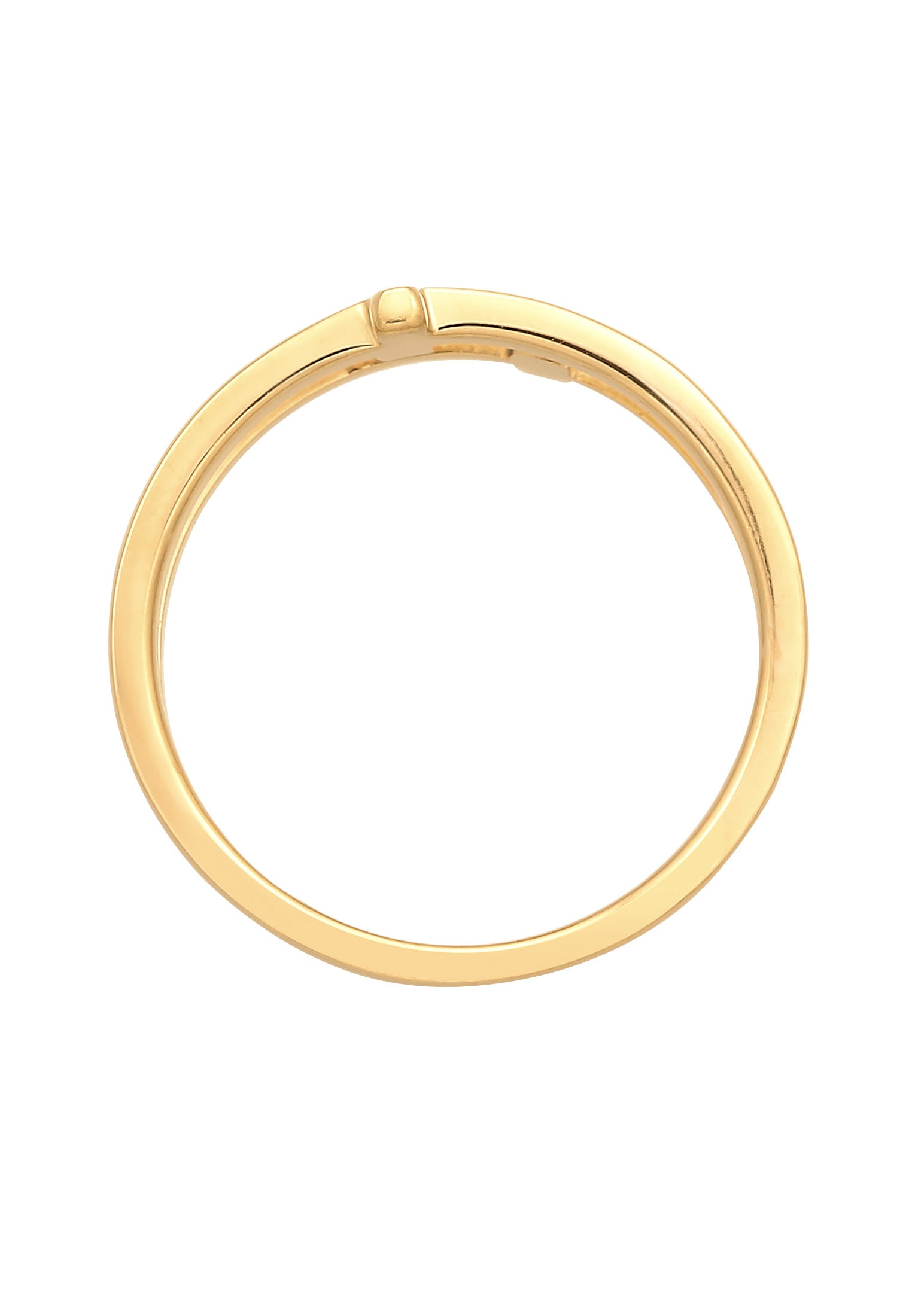 Kuzzoi Silberring »Ring Herren Kreuz Double 925 Silber«