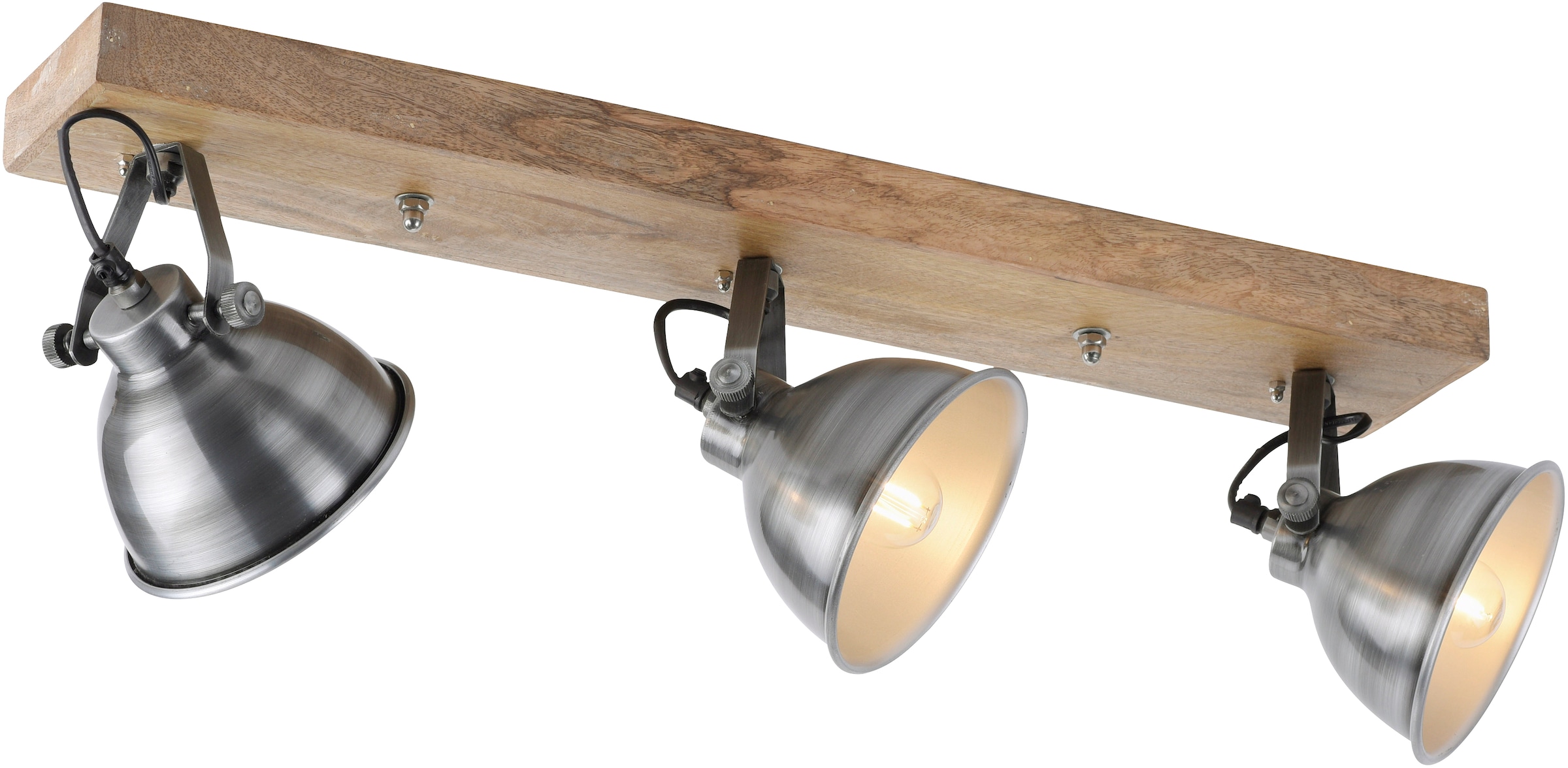 JUST LIGHT Deckenleuchte »SAMIA«, 3 flammig, Leuchtmittel E14 | ohne Leuchtmittel, Deckenlampe