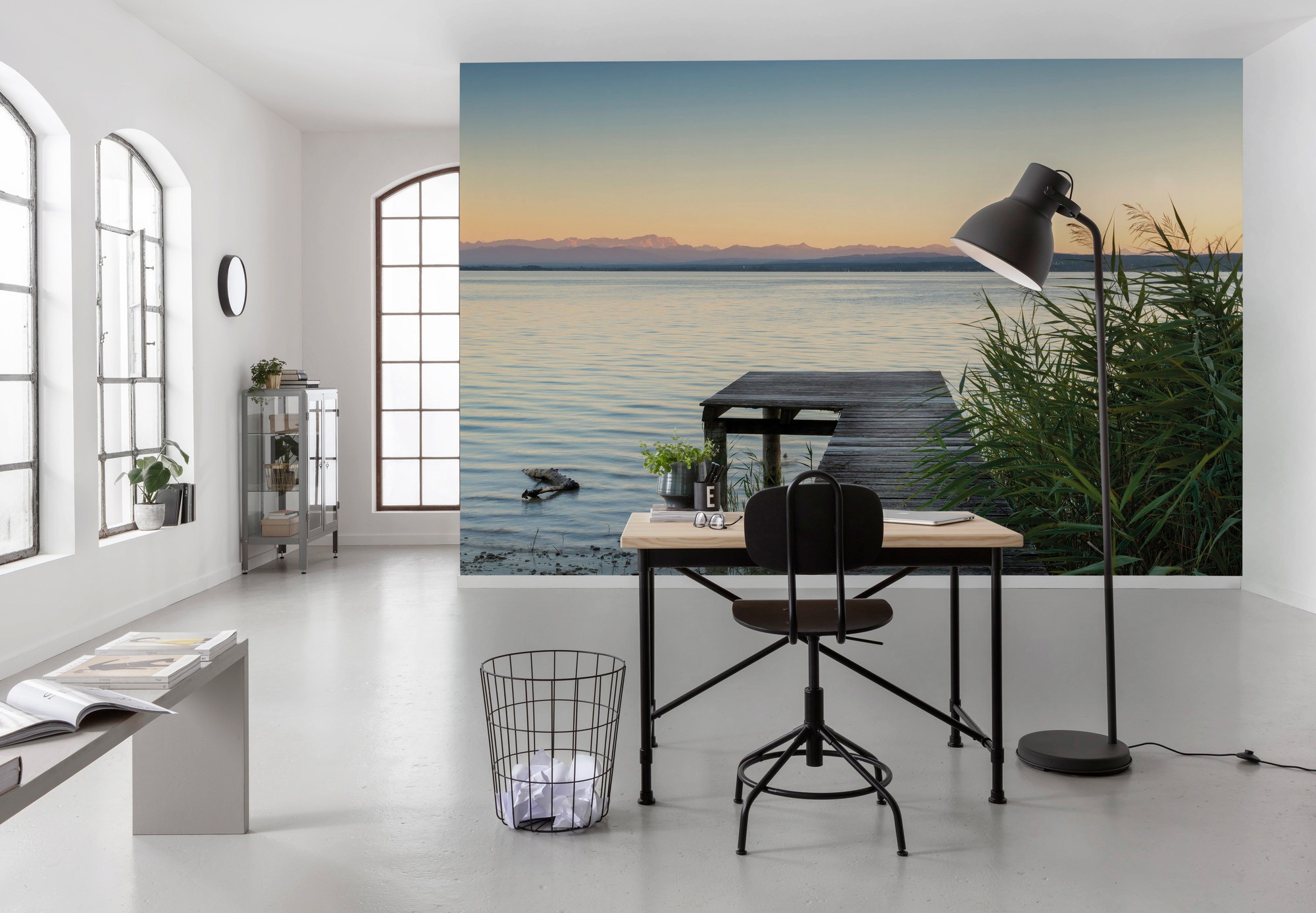 Komar Vliestapete »Digitaldruck Vlies -  Pastell - Größe 450 x 280 cm« bedruckt glatt Wohnzimmer, Schlafzimmer