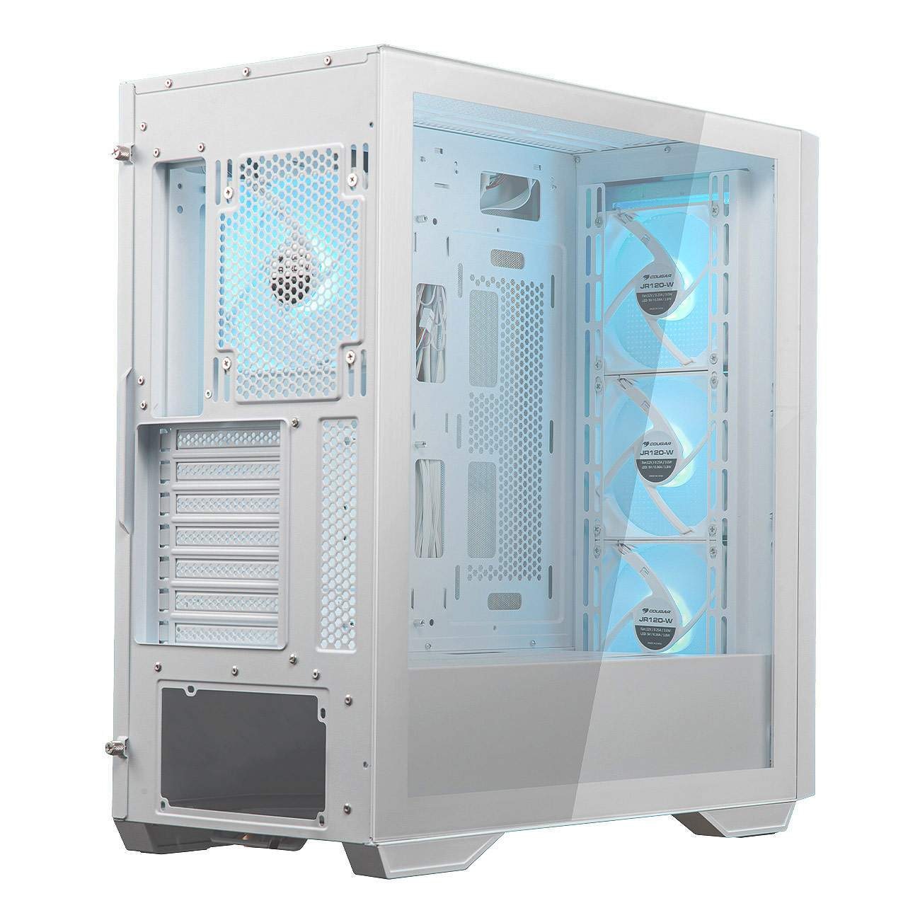 Cougar PC-Gehäuse »Gehäuse Midi-Tower Uniface, ARGB, Schwarz«