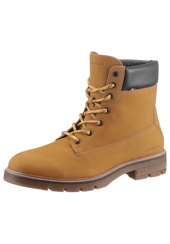 Schnürboots »HILFIGER PADDED NUBUCK BOOT«