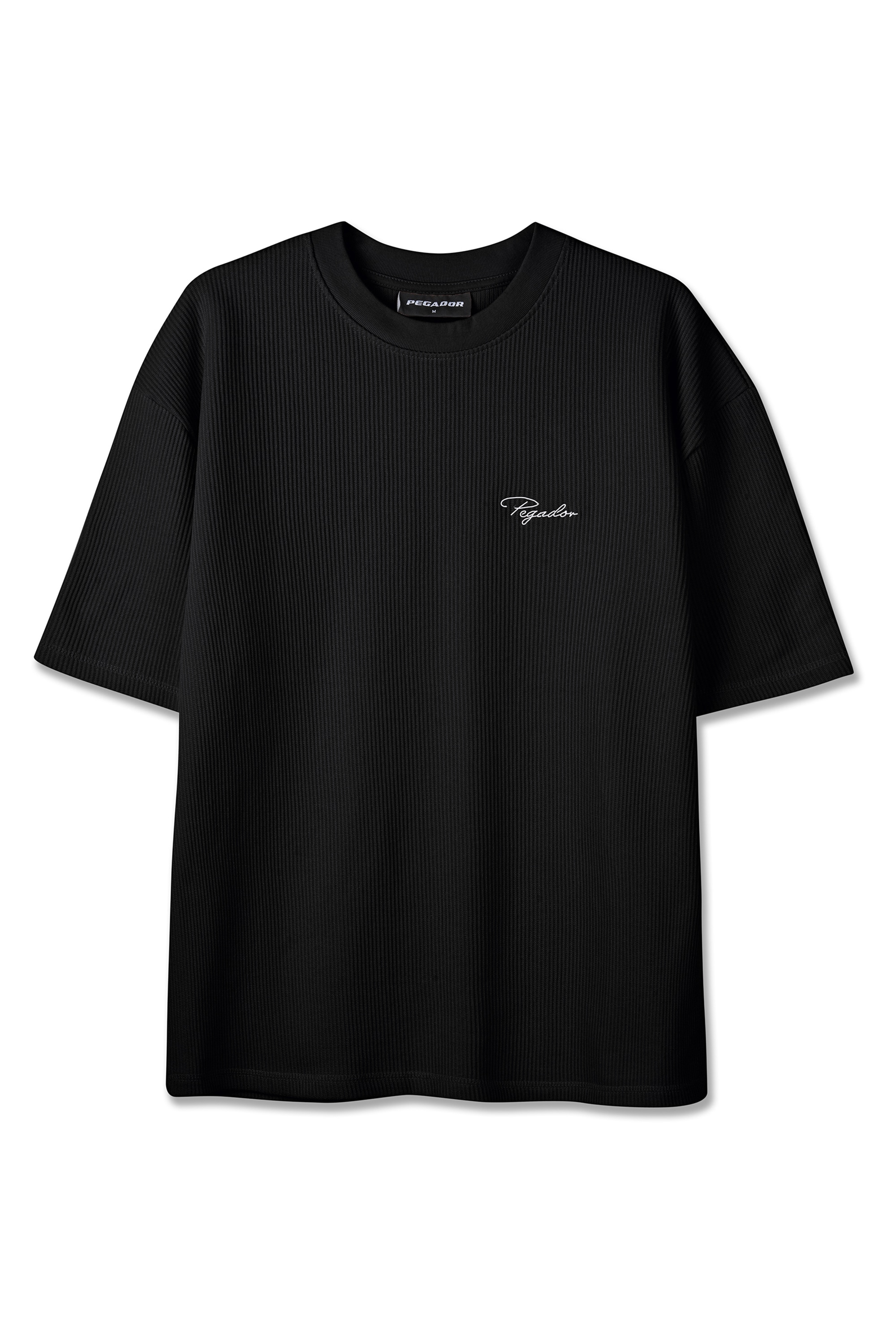 PEGADOR T-Shirt »Signar Oversized Rib Tee« Baumwolle, oversize