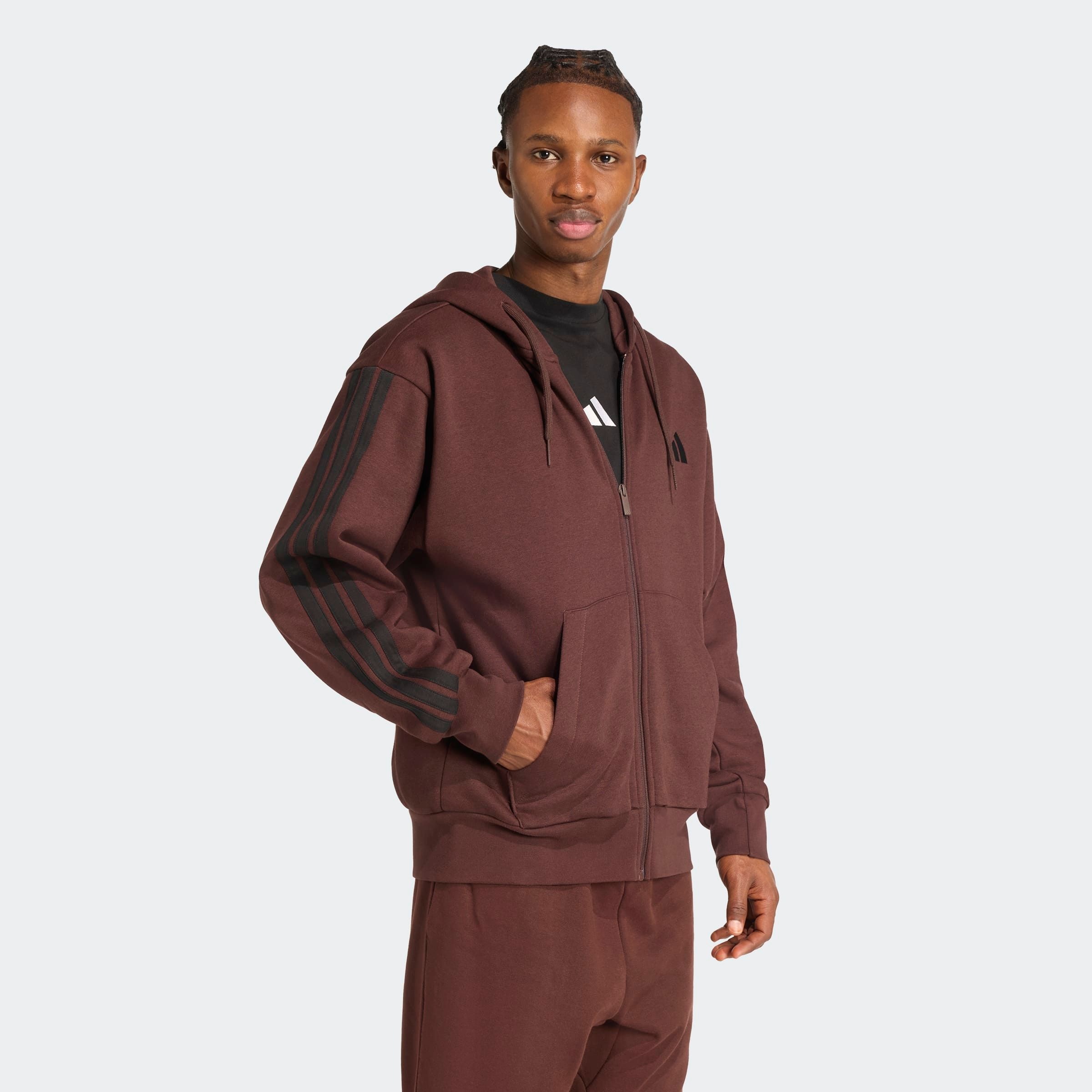 adidas Sportswear Sweatshirt »M 3S FL FZ HD«