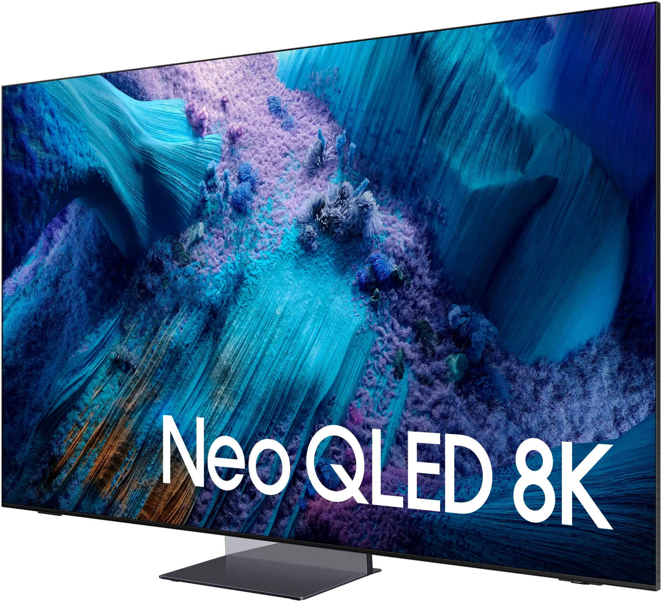 Samsung QLED-Fernseher »GQ85QN990FT«, 8K Ultra HD, Smart-TV, 8K AI Upscaling Pro & Glare Free, Wireless One Connect Box, Art Store