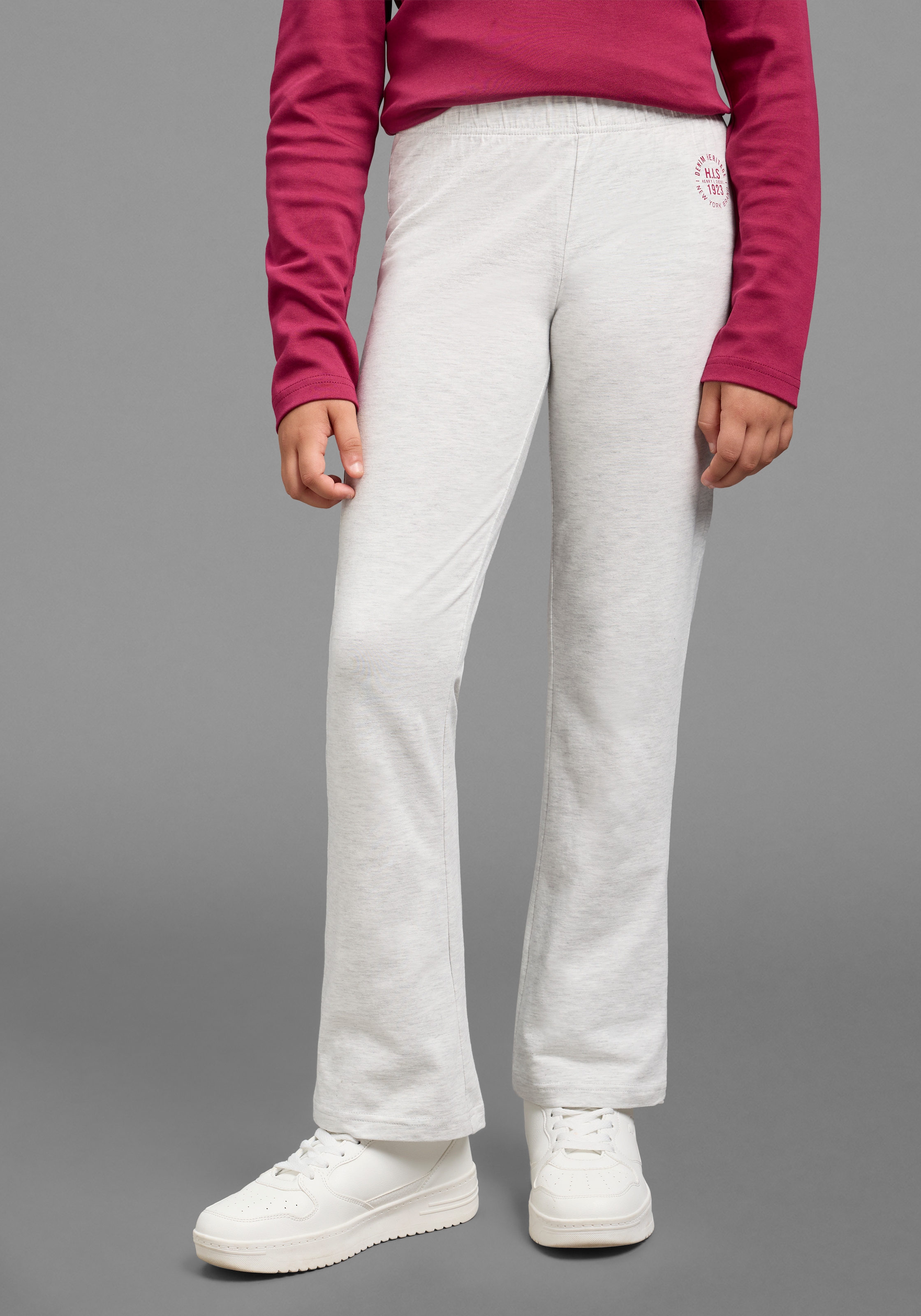 H.I.S Leggings »2er Packung Leggings mit Schlag für Mädchen«  Für TEENS. 2er Packung Jazzpants