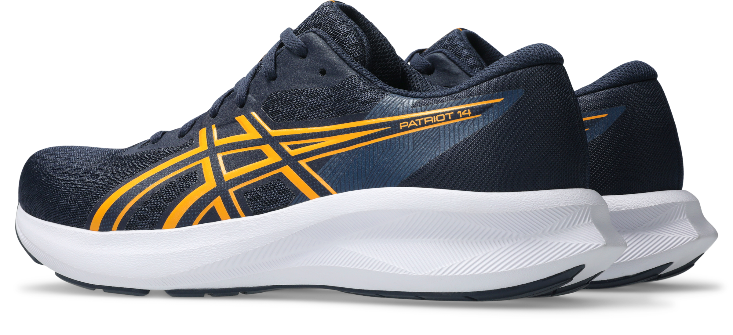 Asics Laufschuh »PATRIOT 14«  atmungsaktives Mesh-Obermaterial, Energiegeladene Mittelsohle