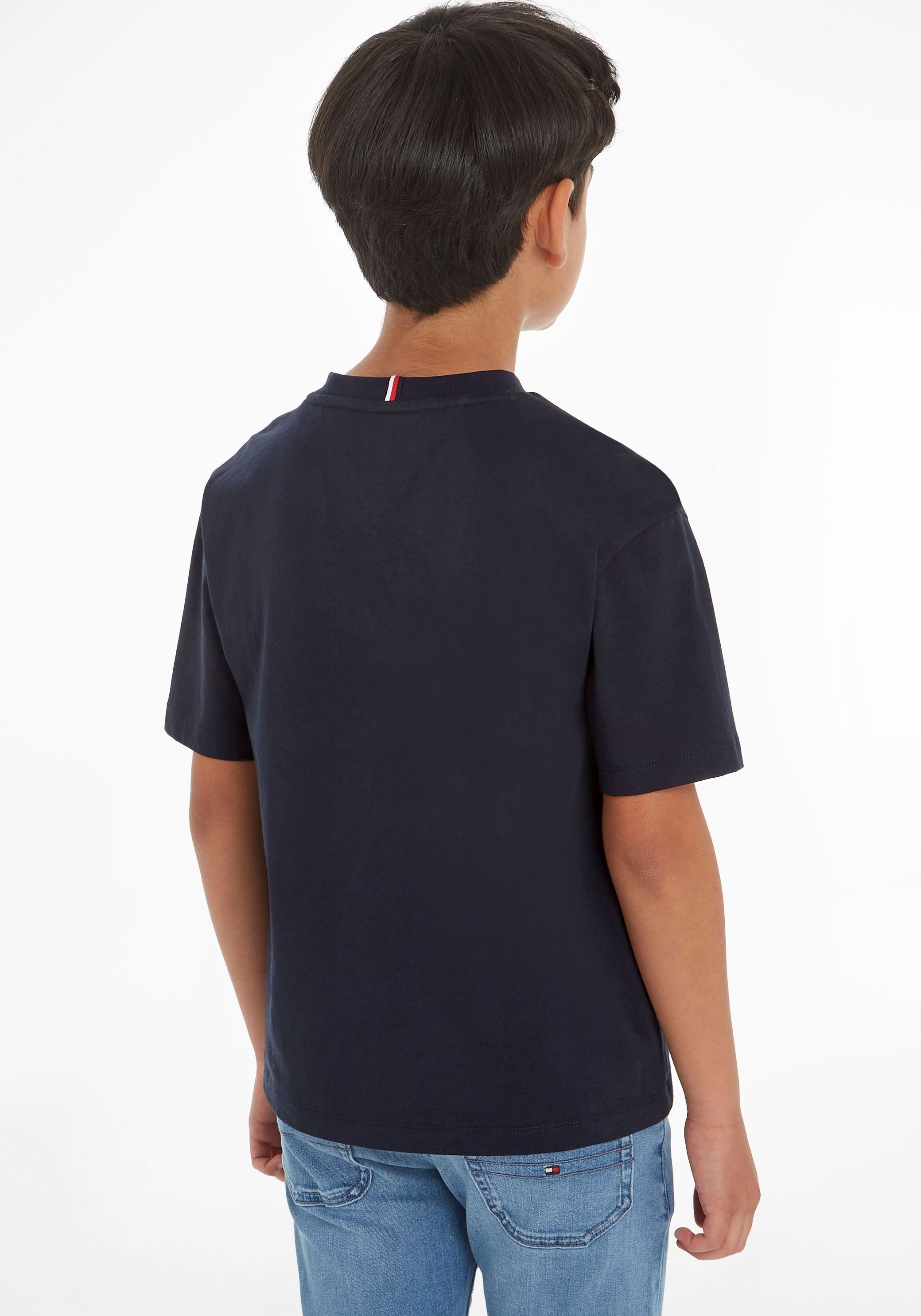 Tommy Hilfiger T-Shirt »U MONOTYPE TEE S/S«, mit großer Logo-Stickerei
