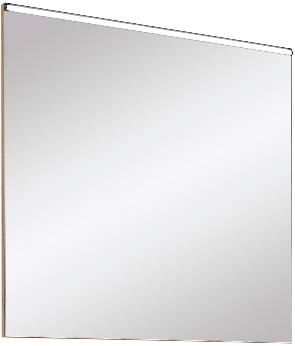Saphir Badmöbel-Set »Quickset 395 2-teilig, Keramik-Aufsatzbecken mit LED-Spiegel«, (4 St.), Waschplatz 73 cm breit, 2 Schubladen, Waschtischplatte, Bad-Set