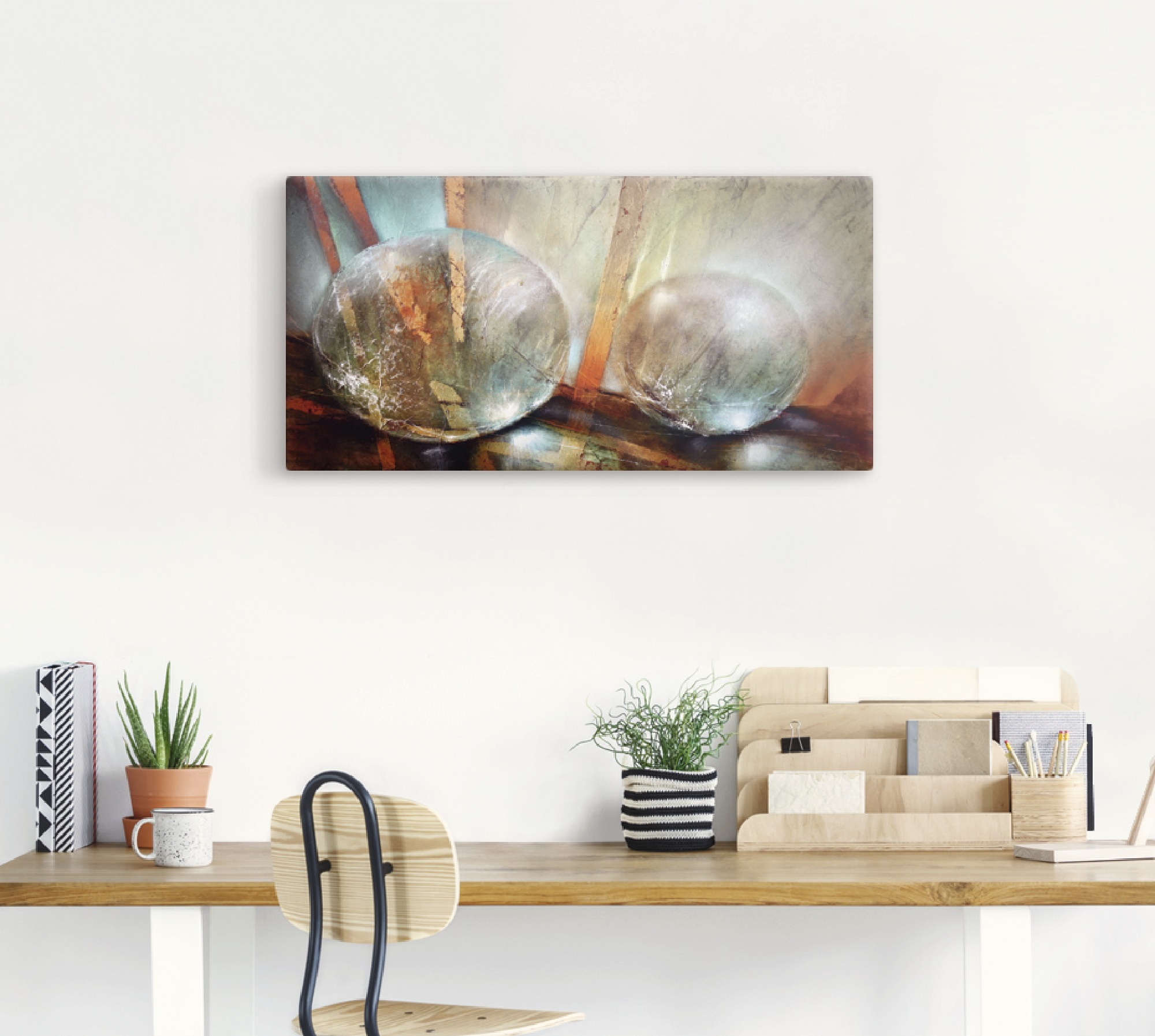 Artland Wandbild »Lichtfänger«, Gegenstandslos, (1 St.), als Leinwandbild, Poster in verschied. Größen