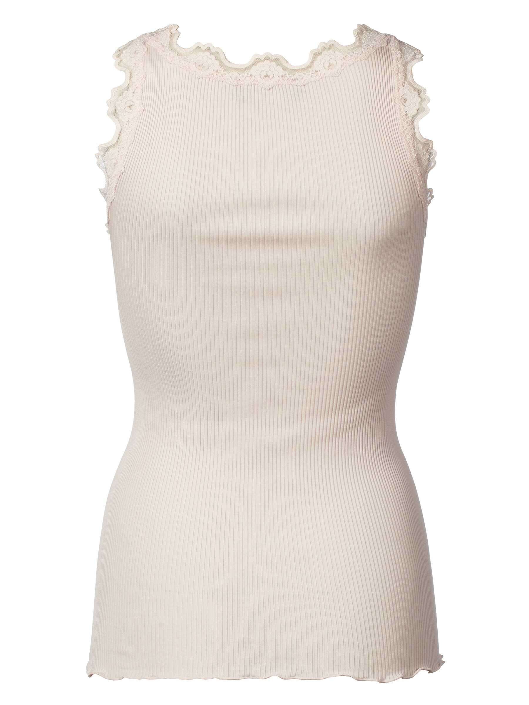 rosemunde Spitzentop »Babette Silk Top mit Seide« Vintage-Spitzenbesatz, mit Rundhalsausschnitt, hoher Seidenanteil