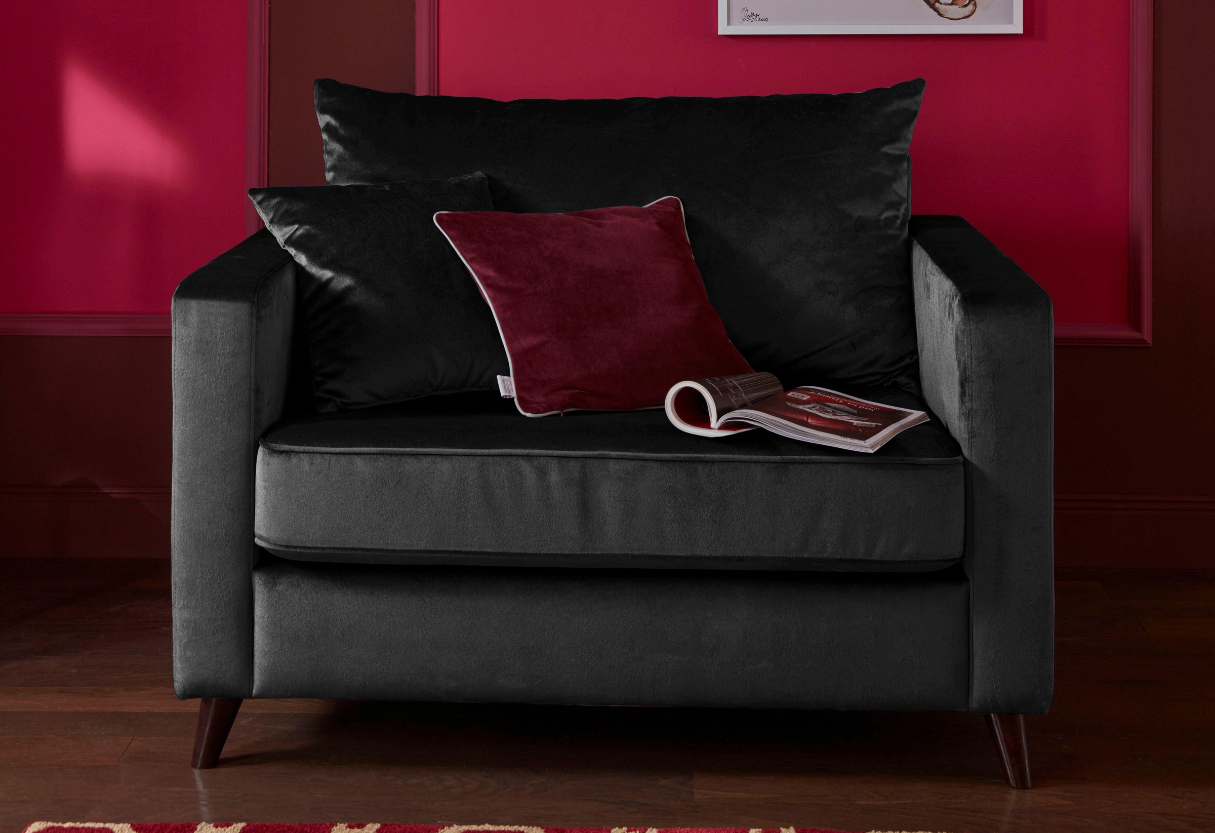 Guido Maria Kretschmer Home&Living Loveseat »Renesse«, lose Kissen, Keder an Sitzkissen