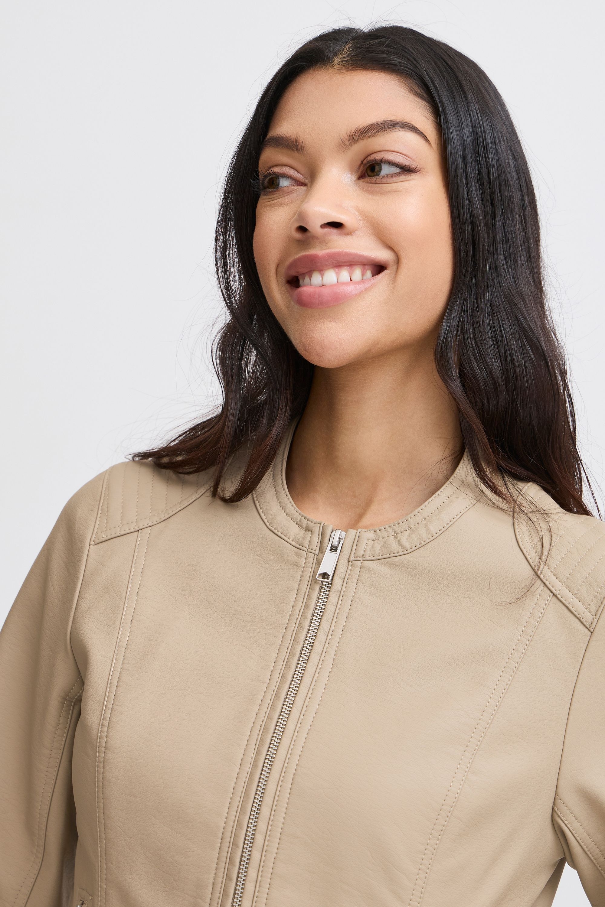 b.young Lederimitatjacke »Lederimitatjacke BYAcom«