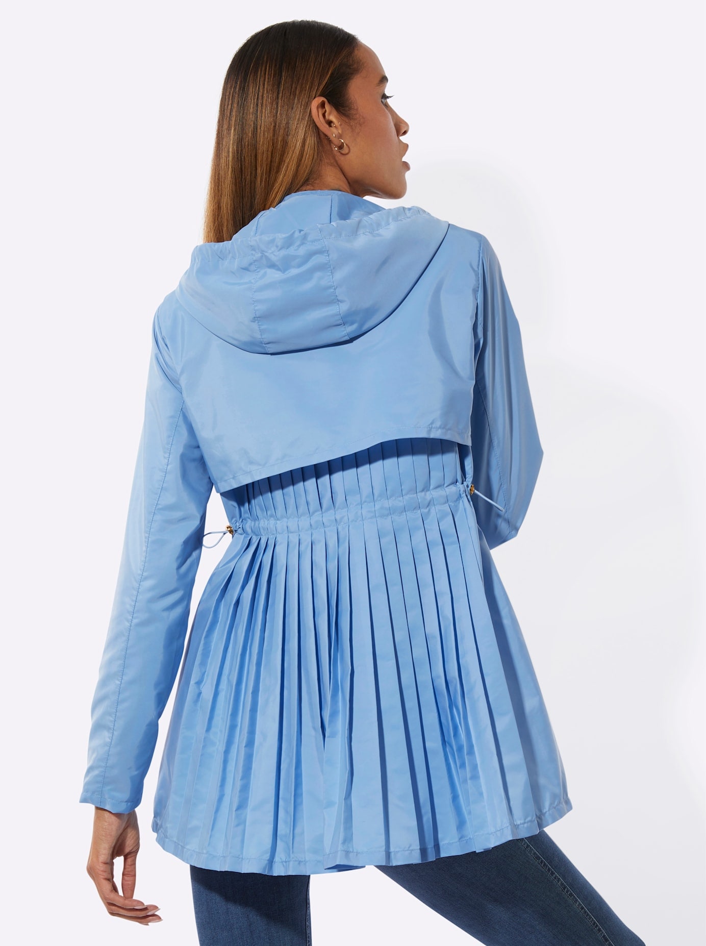 creation L Langjacke mit Kapuze