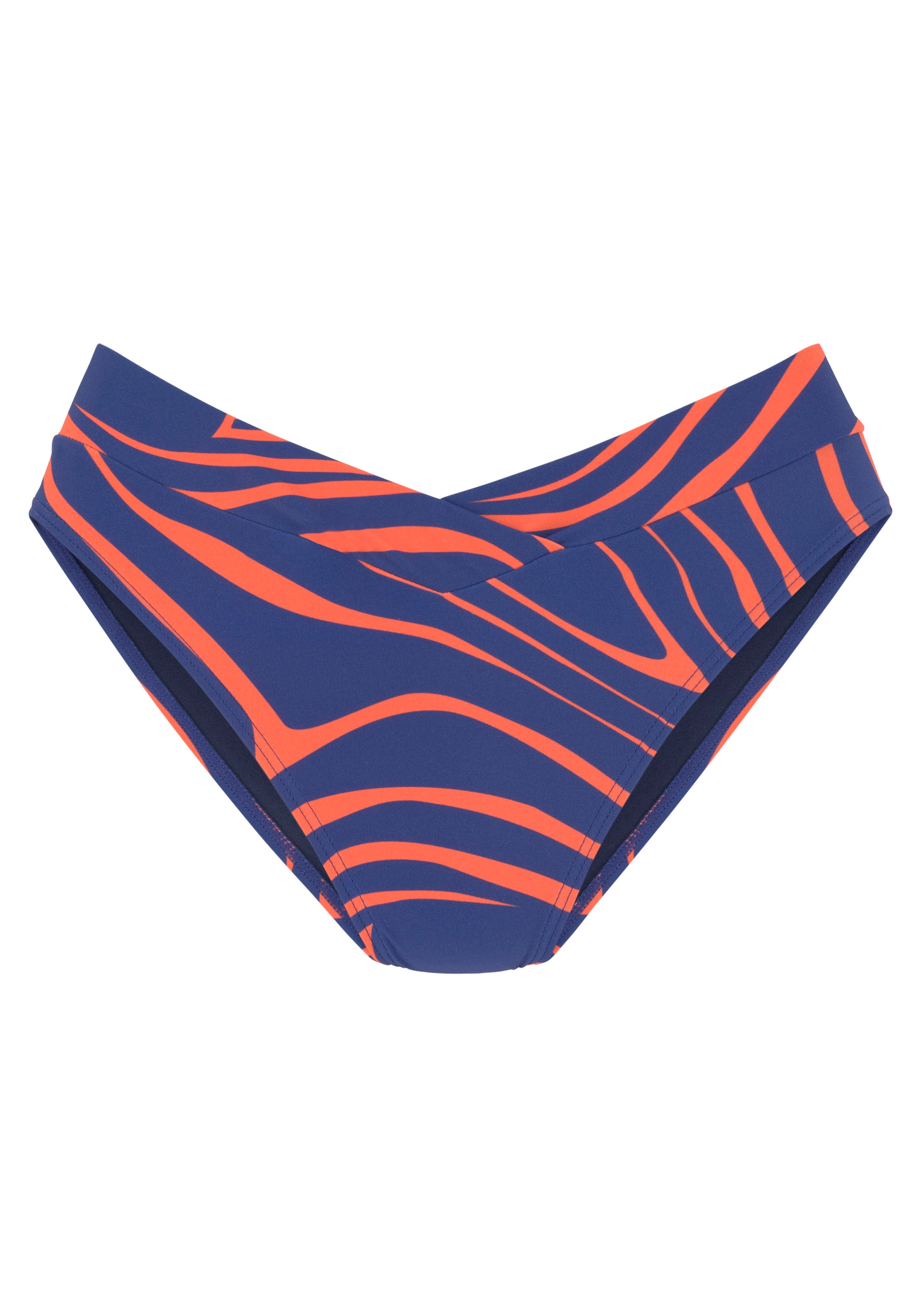 Buffalo Bikini-Hose »Dune«, mit modischem Muster und Bund in V-Form