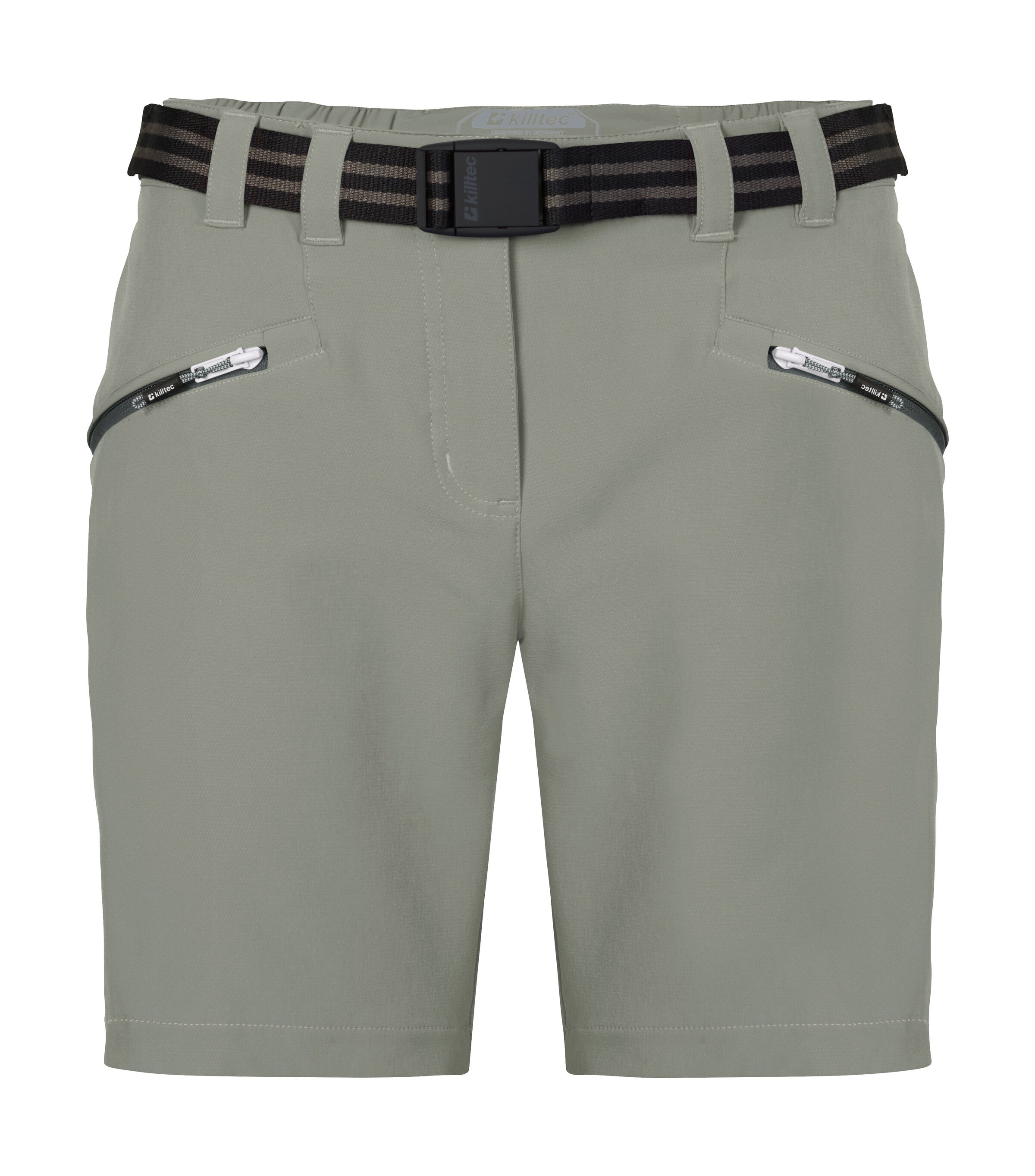 Killtec Bermudas »KOS 19 WMN BRMDS«, wasserabweisend, schnelltrocknend, Stretch-Material, inkl. Gürtel