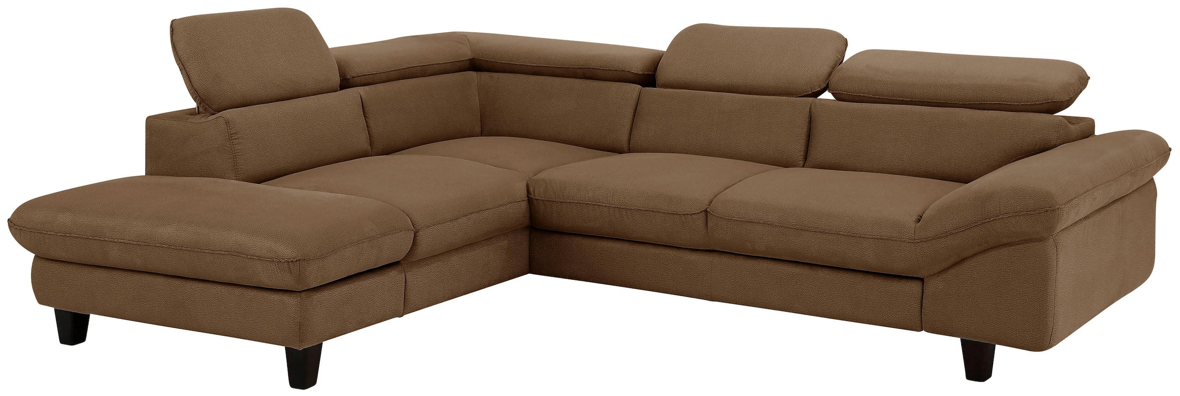 Home affaire Ecksofa »Pilot L-Form«, mit Kopfteilverstellung, wahlweise mit Bettfunktion & Bettkasten