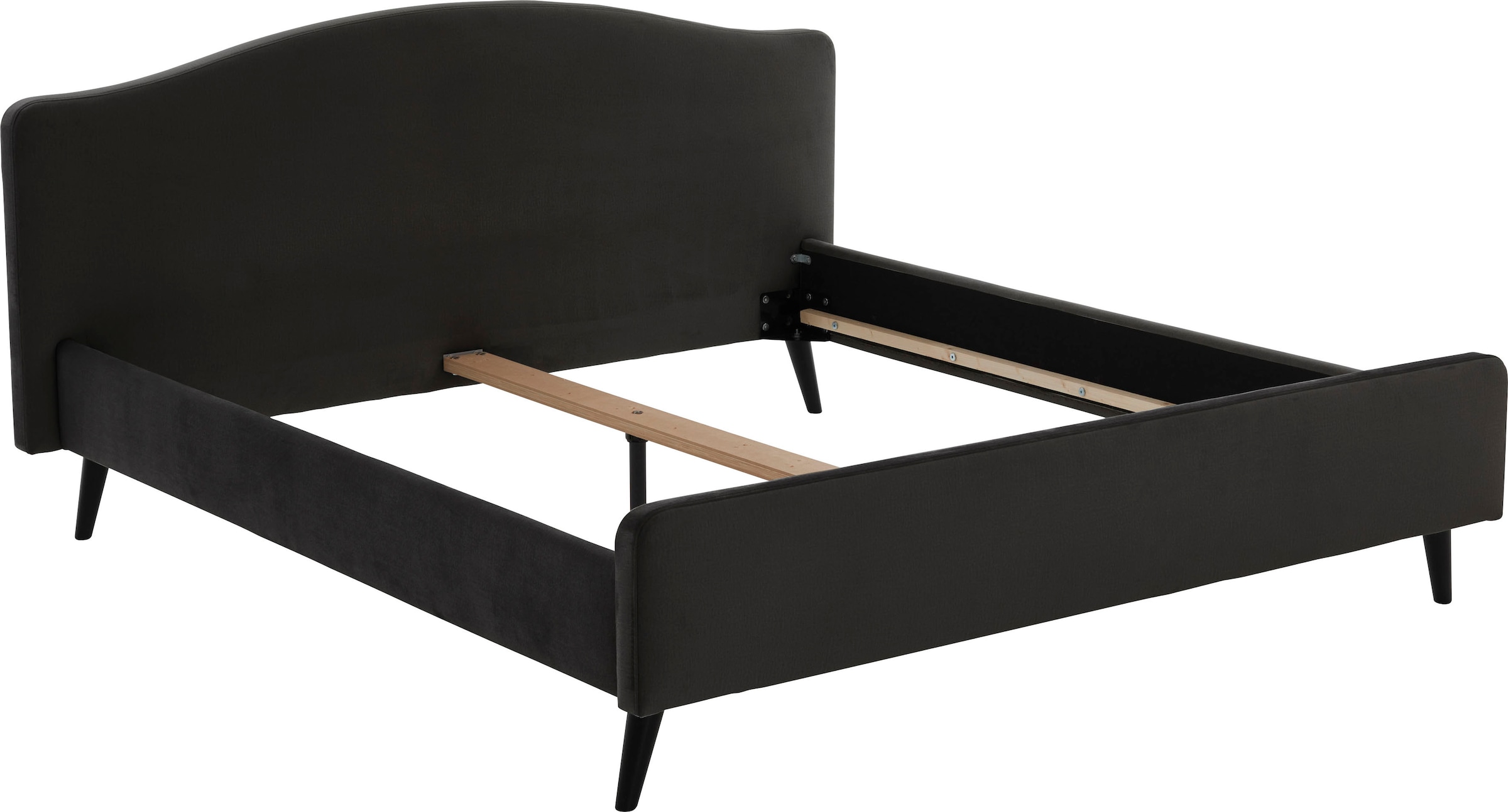 ATLANTIC home collection Polsterbett »Tamiga« mit Massivholzfüße