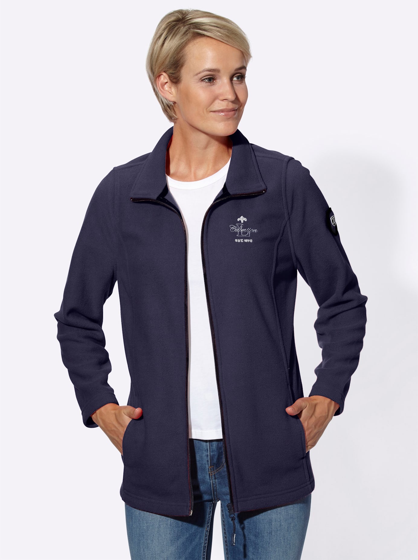 Casual Looks Fleecejacke