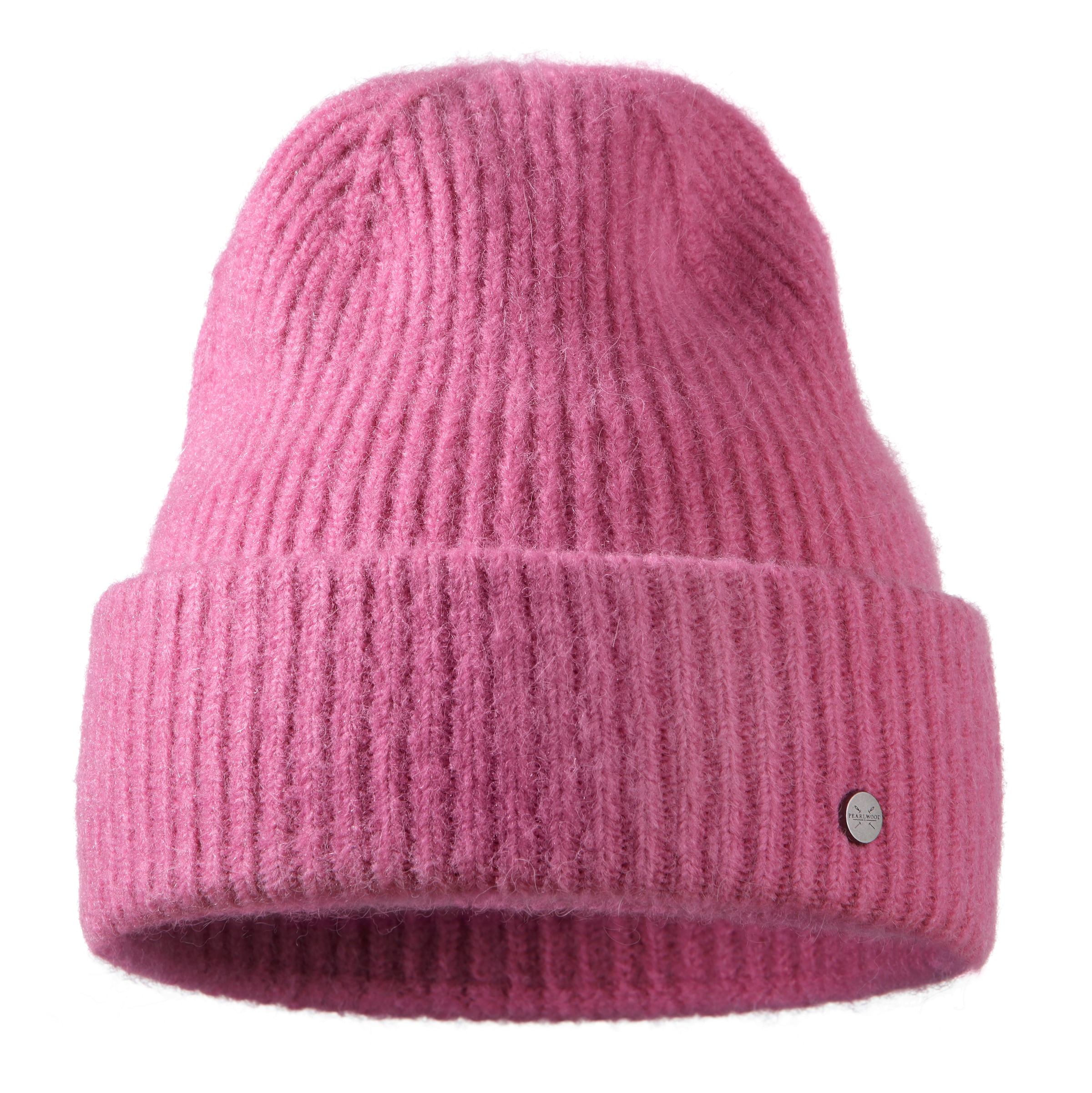 PEARLWOOD Strickmütze »ZOE« Feinripp, wärmend, breiter Umschlag