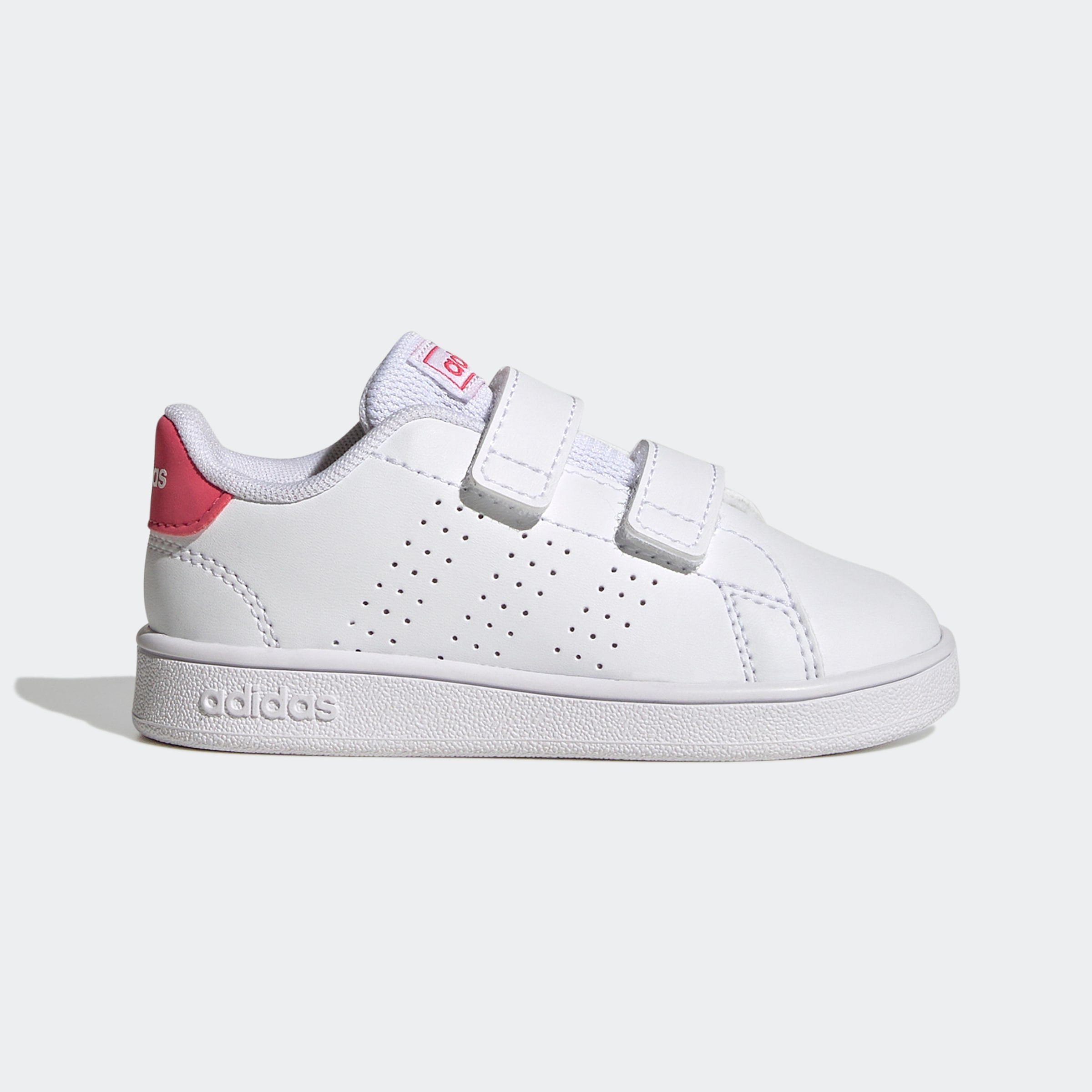 adidas Sportswear Sneaker »ADVANTAGE LIFESTYLE COURT TWO HOOK-AND-LOOP«  Design auf den Spuren des adidas Stan Smith, für Kinder