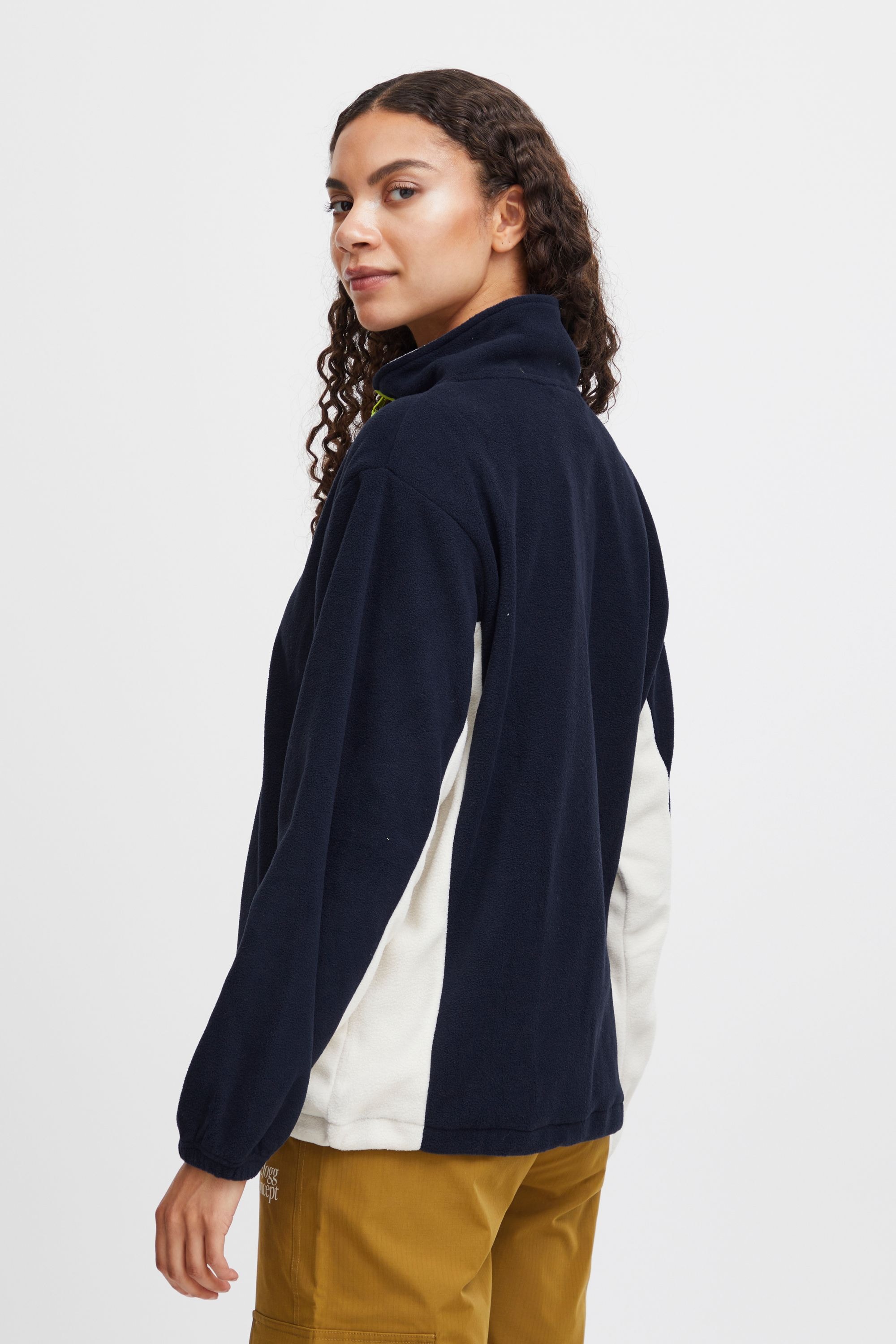 TheJoggConcept Fleecejacke »Fleecejacke JCClara«, ohne Kapuze