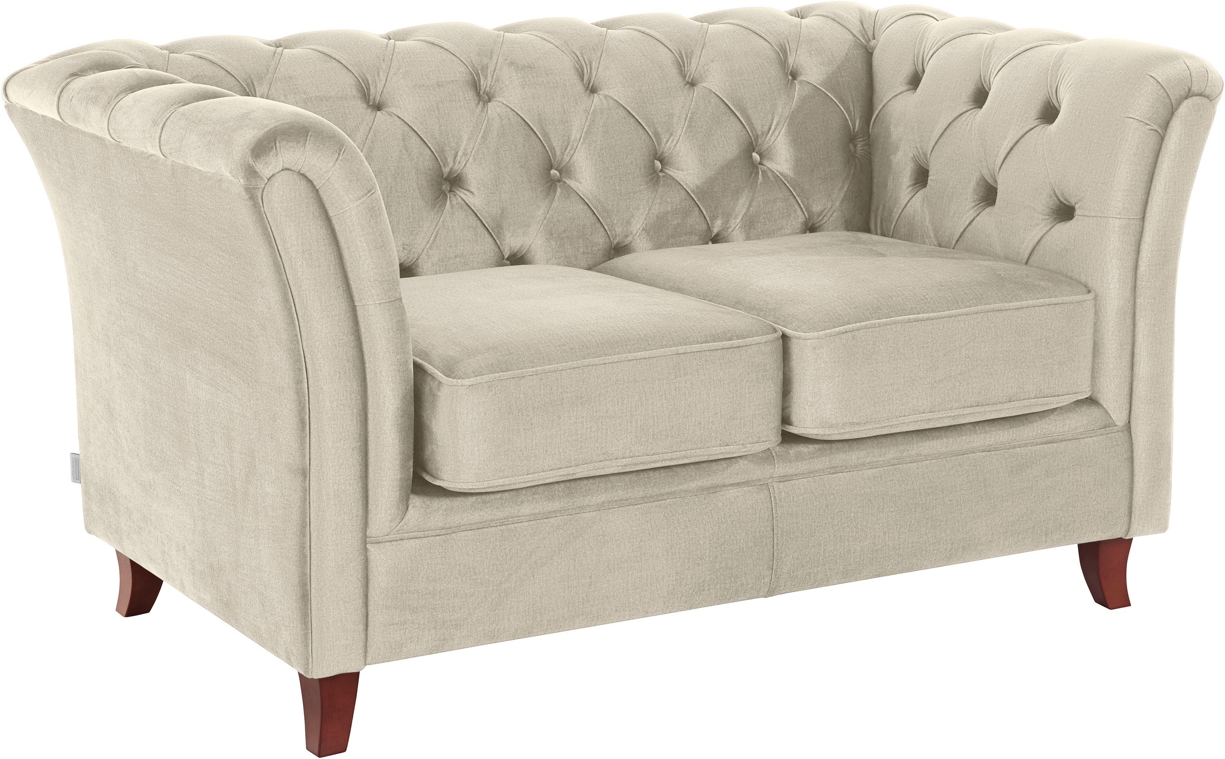 Home affaire Chesterfield-Sofa »Reims«, mit echter Chesterfield-Knopfheftung, hochwertige Verarbeitung