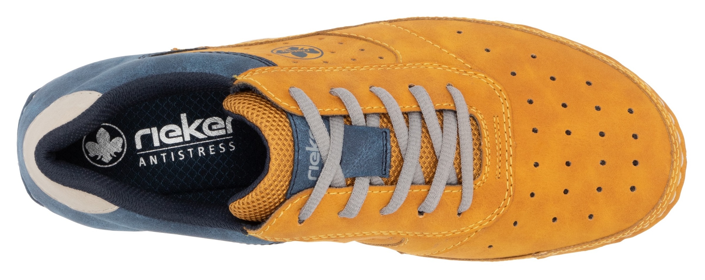 Rieker Sneaker, Schnürschuh, Halbschuh, Freizeitschuh mit MemoSoft-Innensohle