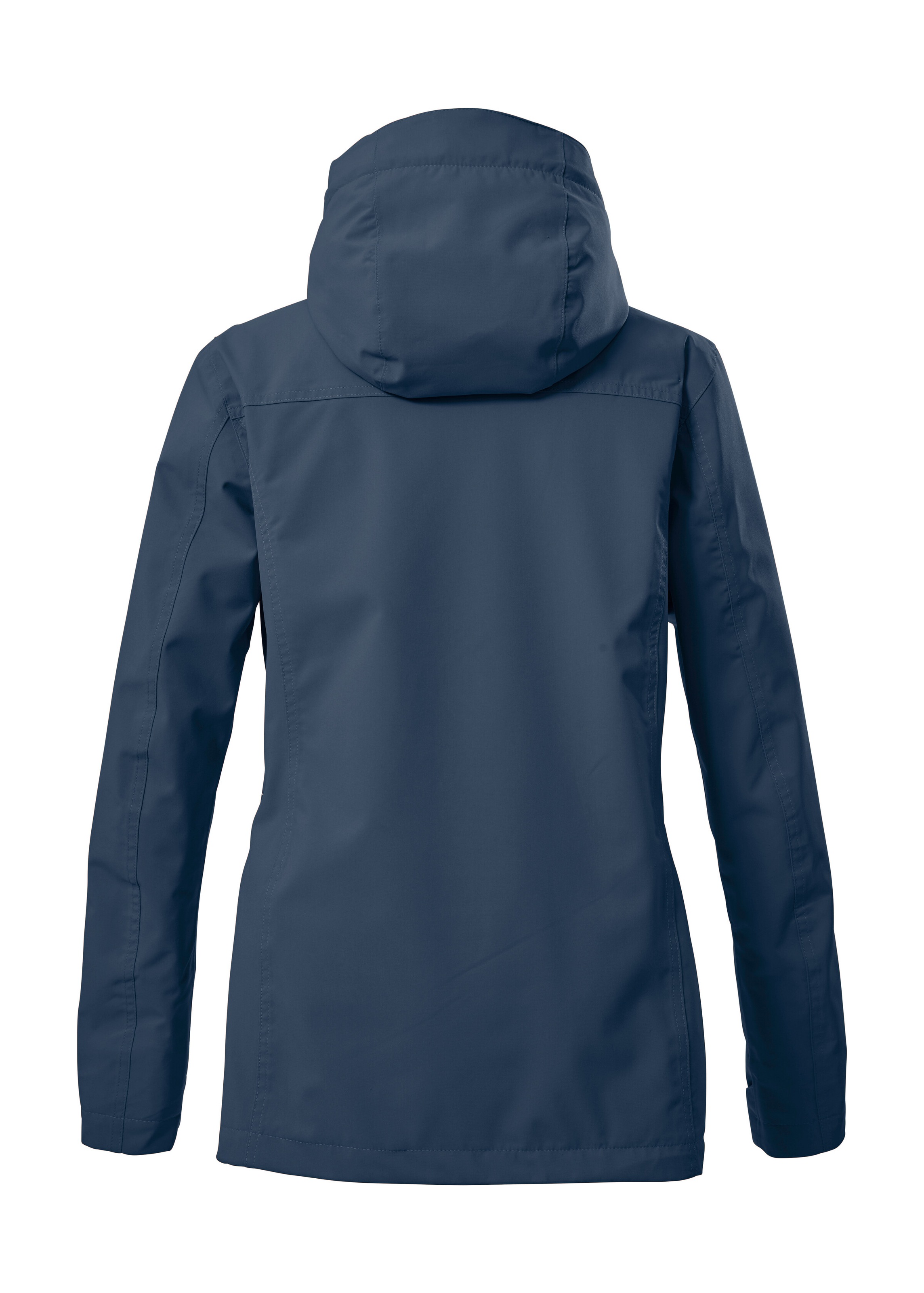 Killtec Outdoorjacke »KOS 92 WMN JCKT«, Wasserdichte Damenjacke mit abnehmbarer Kapuze, verstellbare Bündchen