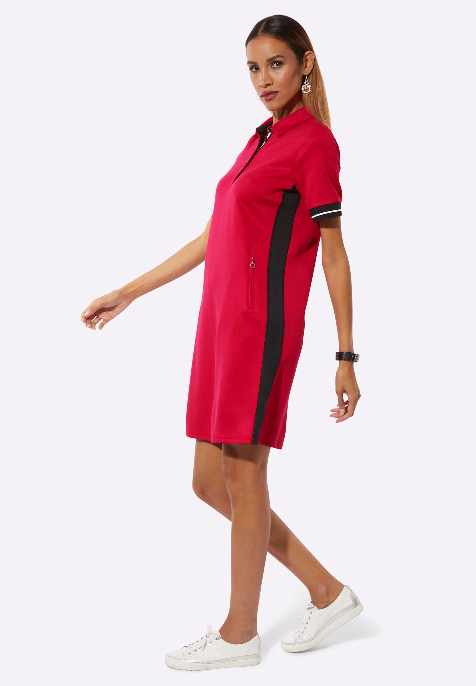 creation L Polokleid »Modal-Mix-Polokleid Polokleid mit Modal (TENCEL)«