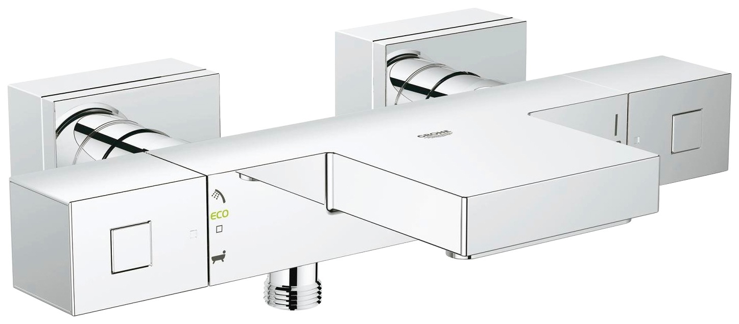 Grohe Wannenthermostat »Grohtherm Cube«, für Wandmontage, Thermostat-Batterie, DN 15