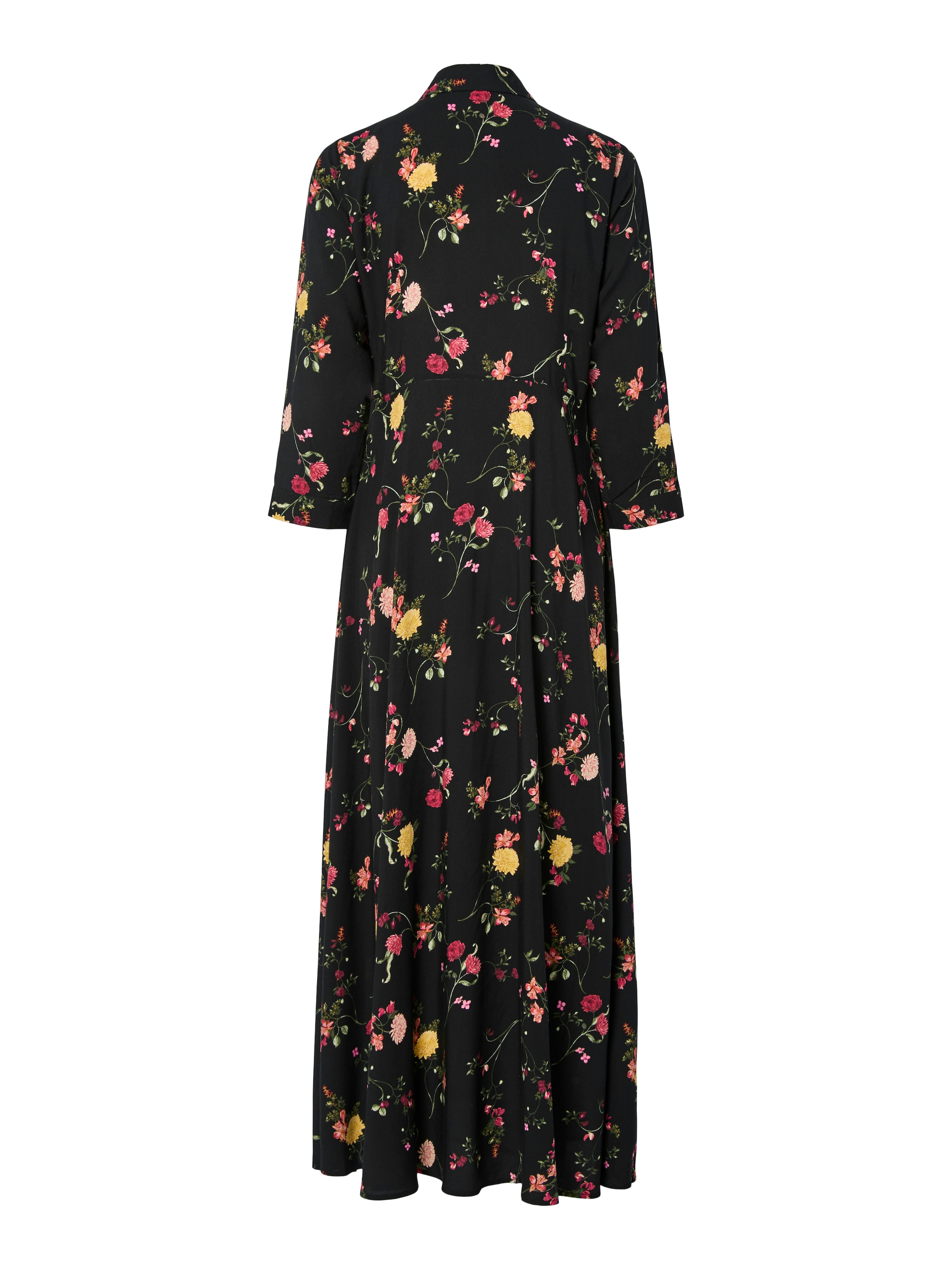Y.A.S Hemdblusenkleid »YASSAVANNA LONG SHIRT DRESS«, Sommerkleid, mit 3/4 Ärmel