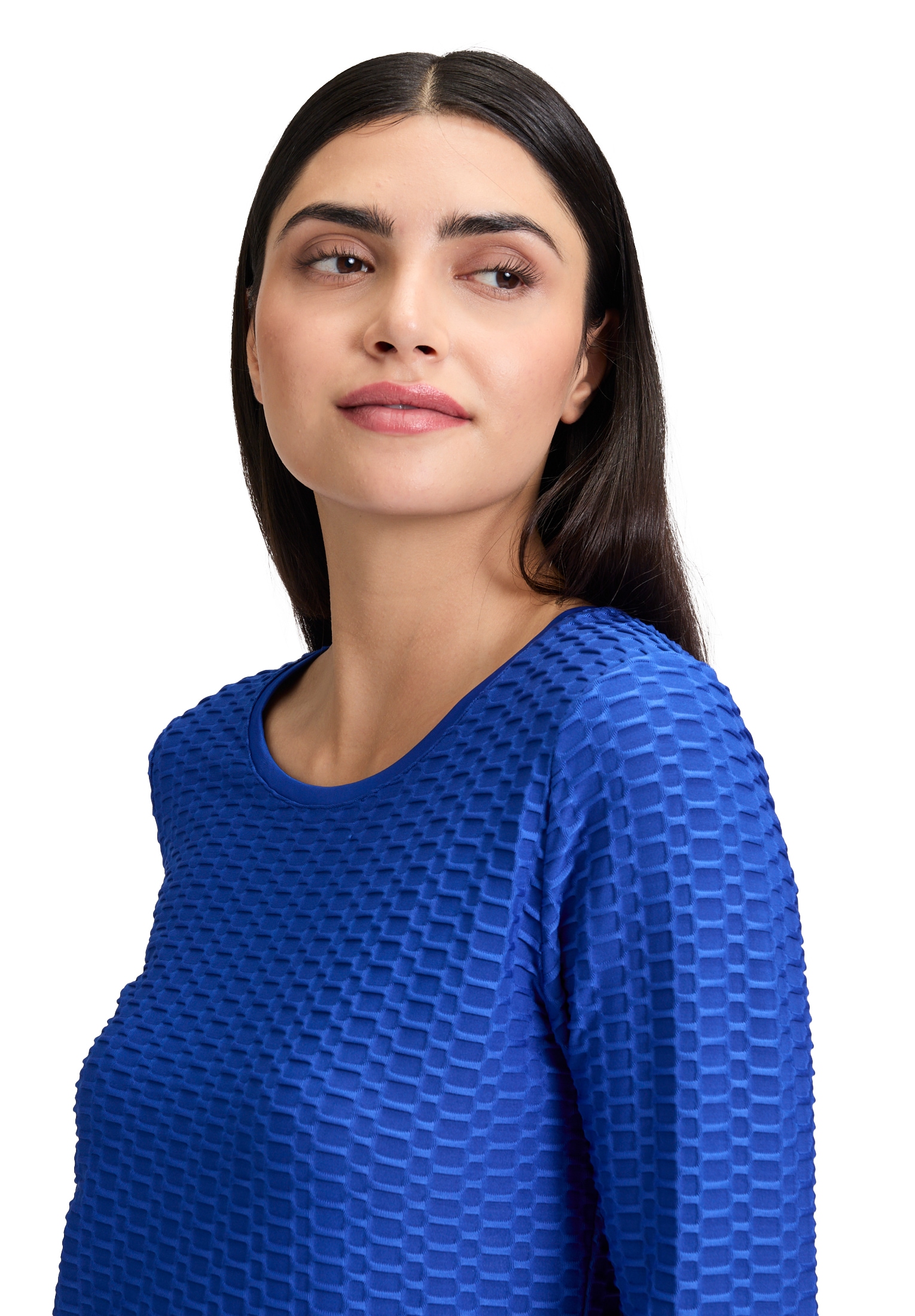 Betty Barclay Langarmshirt »Basic Shirt mit Rundhalsausschnitt«
