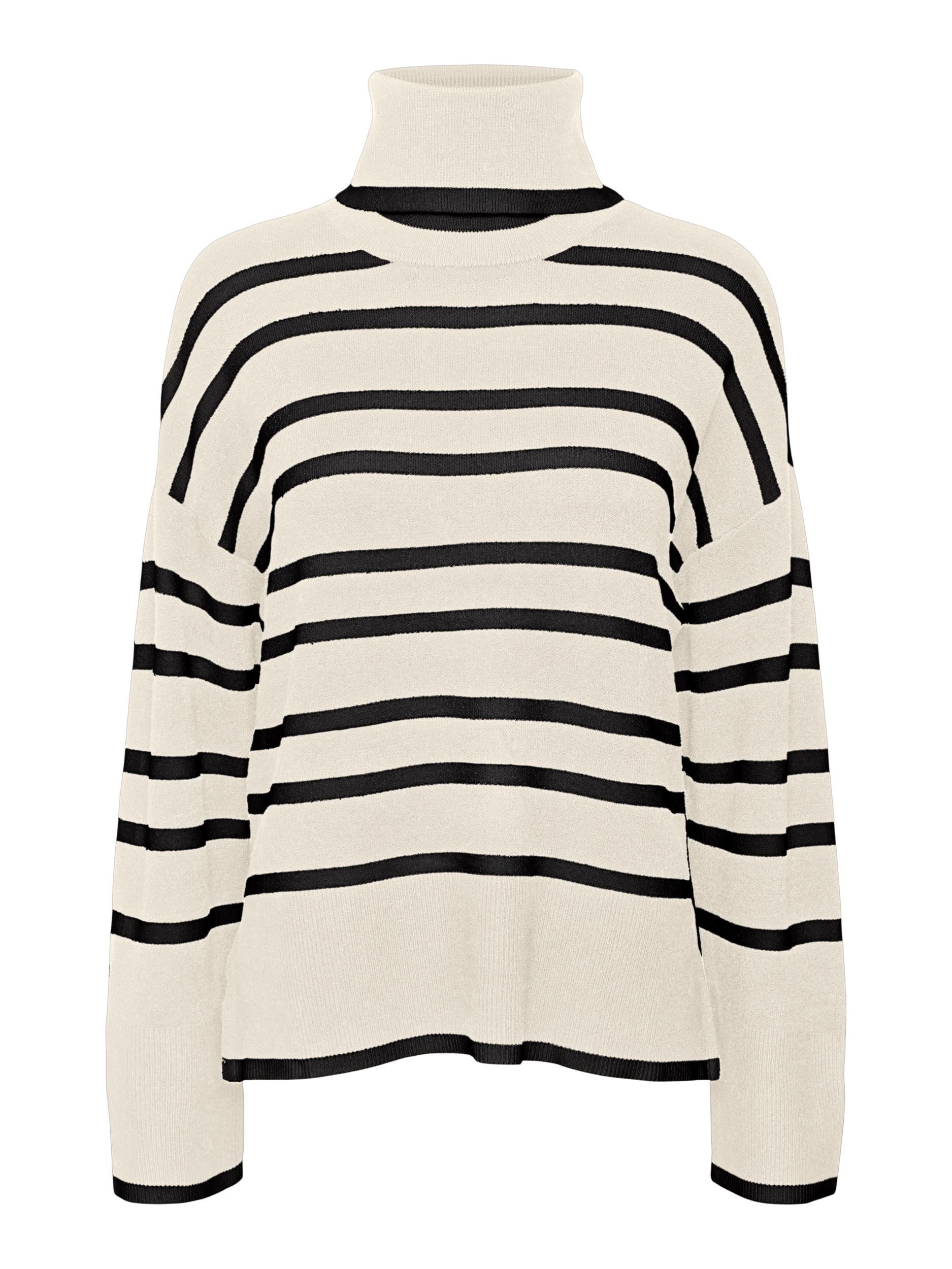 Vero Moda Rollkragenpullover »VMSABA LS ROLLNECK PULLOVER GA NOOS«