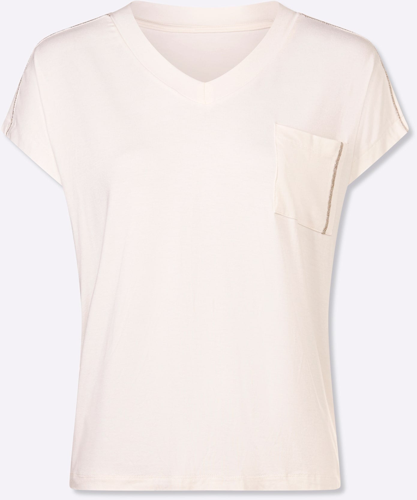 heine V-Shirt »Shirt«, 1 tlg.
