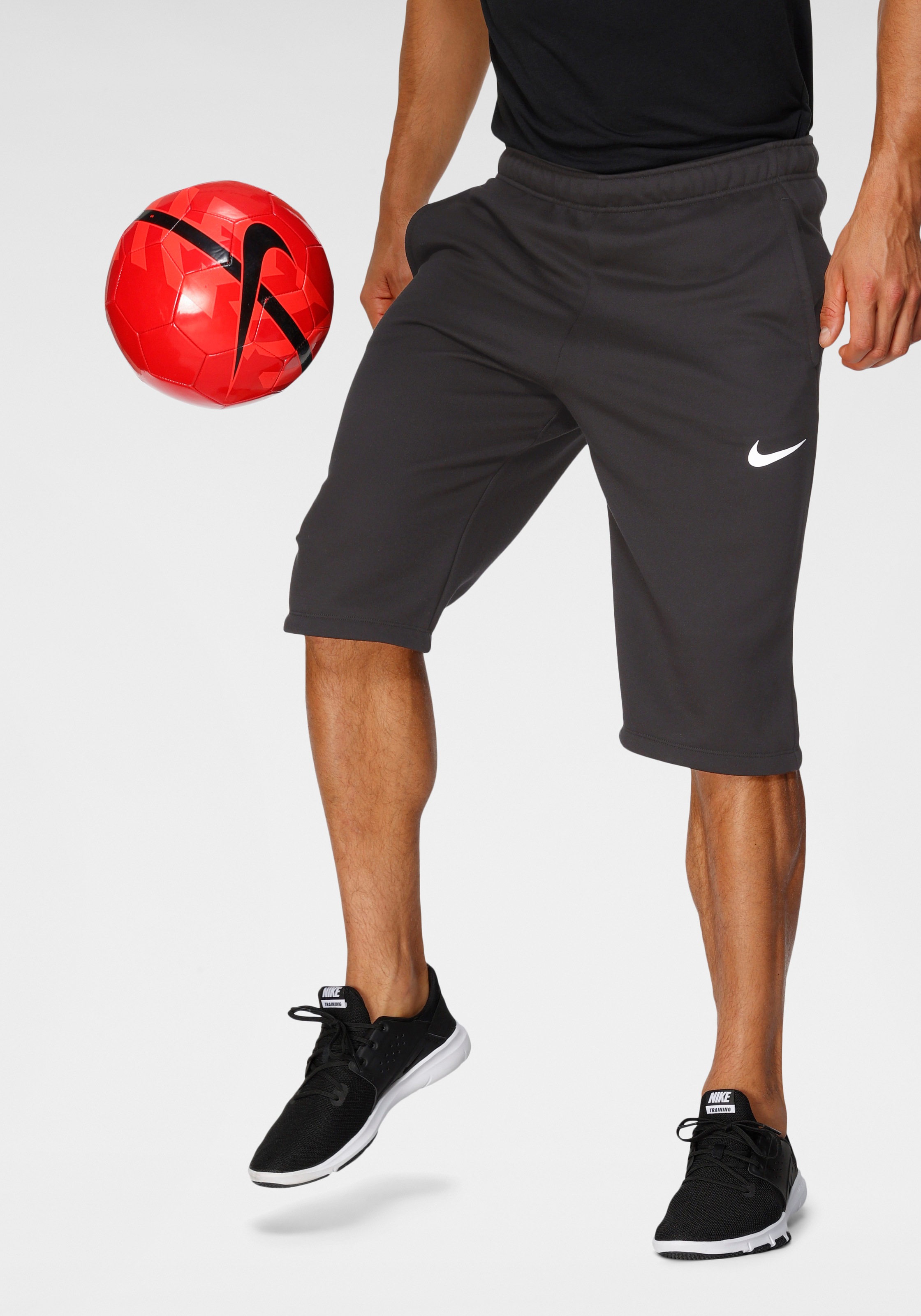fleece training shorts
