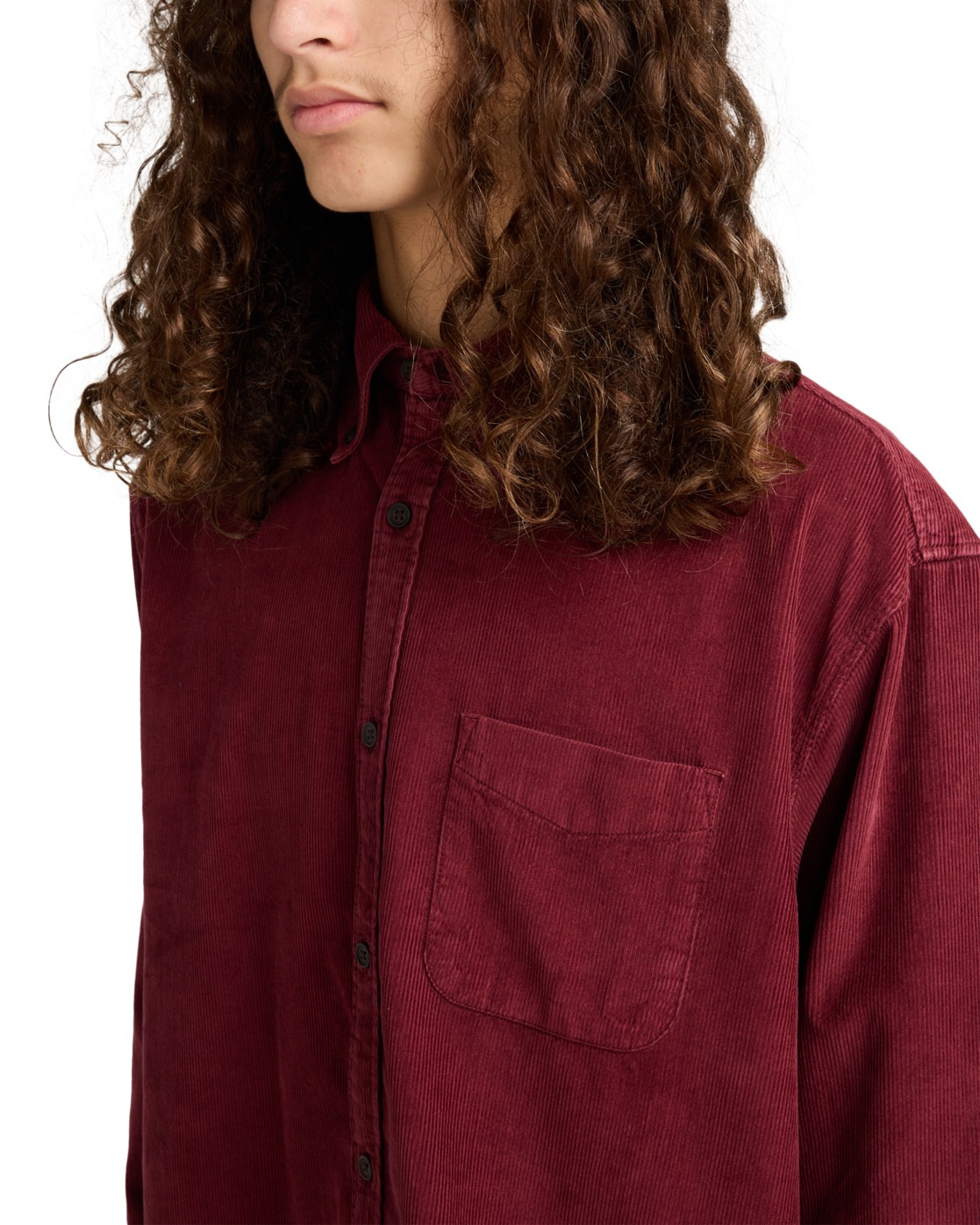 Element Langarmhemd »Button Down Regular Corduroy«