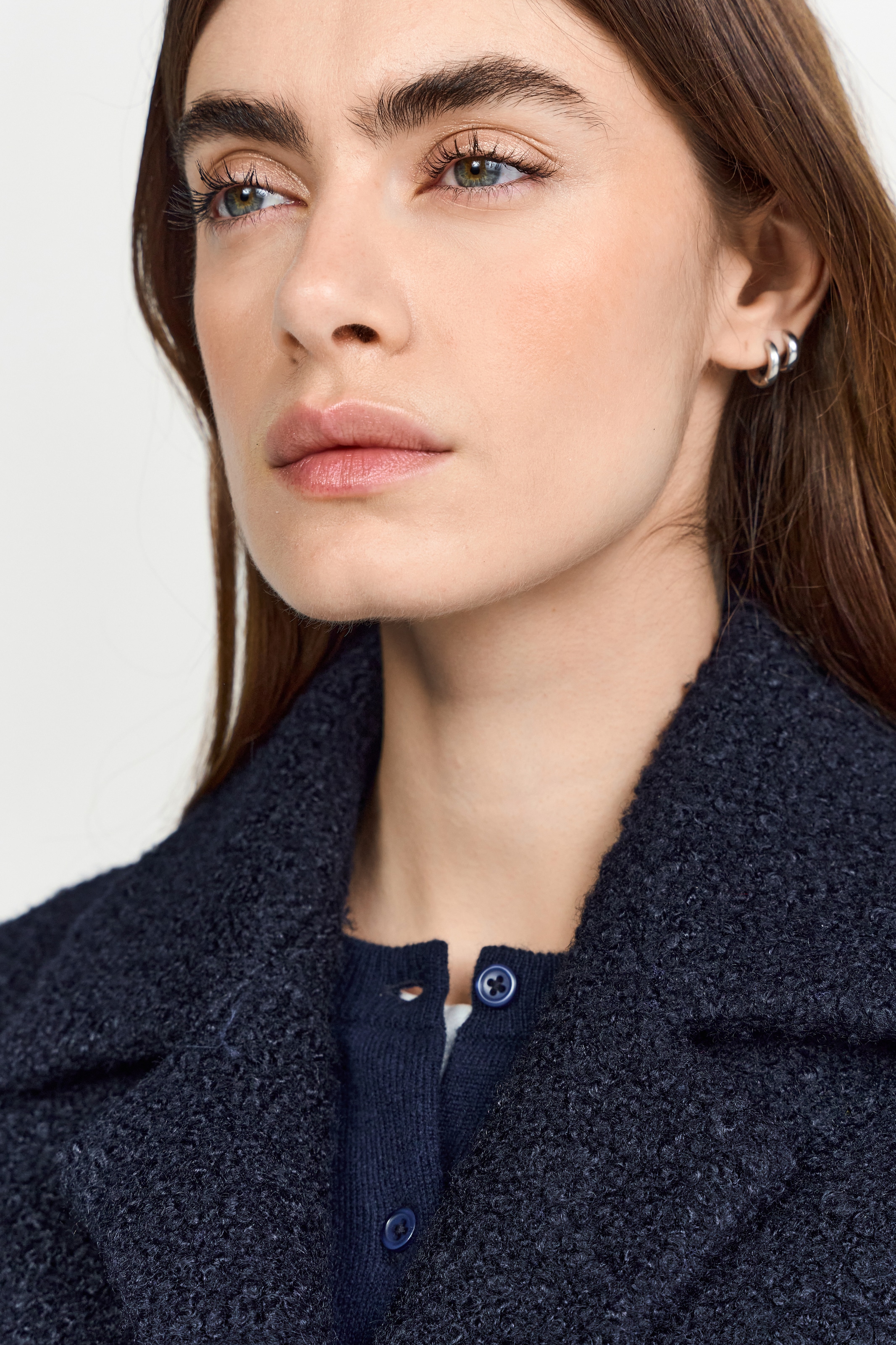 RICHROYAL Kurzjacke mit dezenter Teddy-Oberfläche