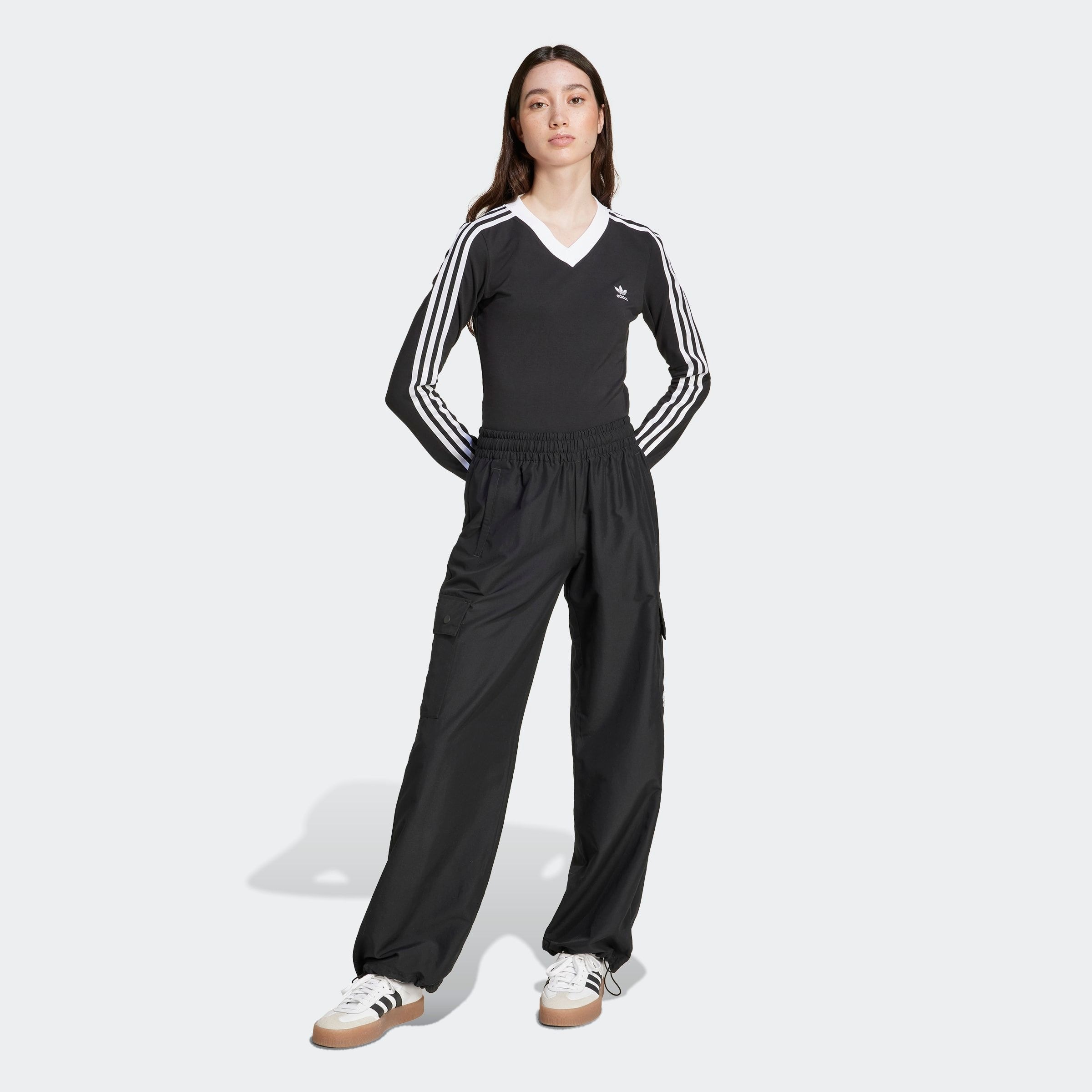 adidas Originals Langarmshirt »V-NECK LS«
