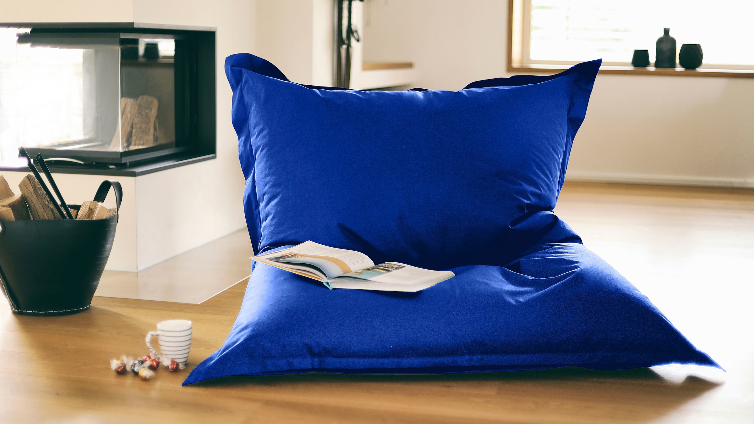 KiNZLER Sitzsack »XXL Outdoorfähig« 1 Stk. tlg. Uni Farben, Outdoor geeignet, ideal im Wohnzimmer & Kinderzimmer