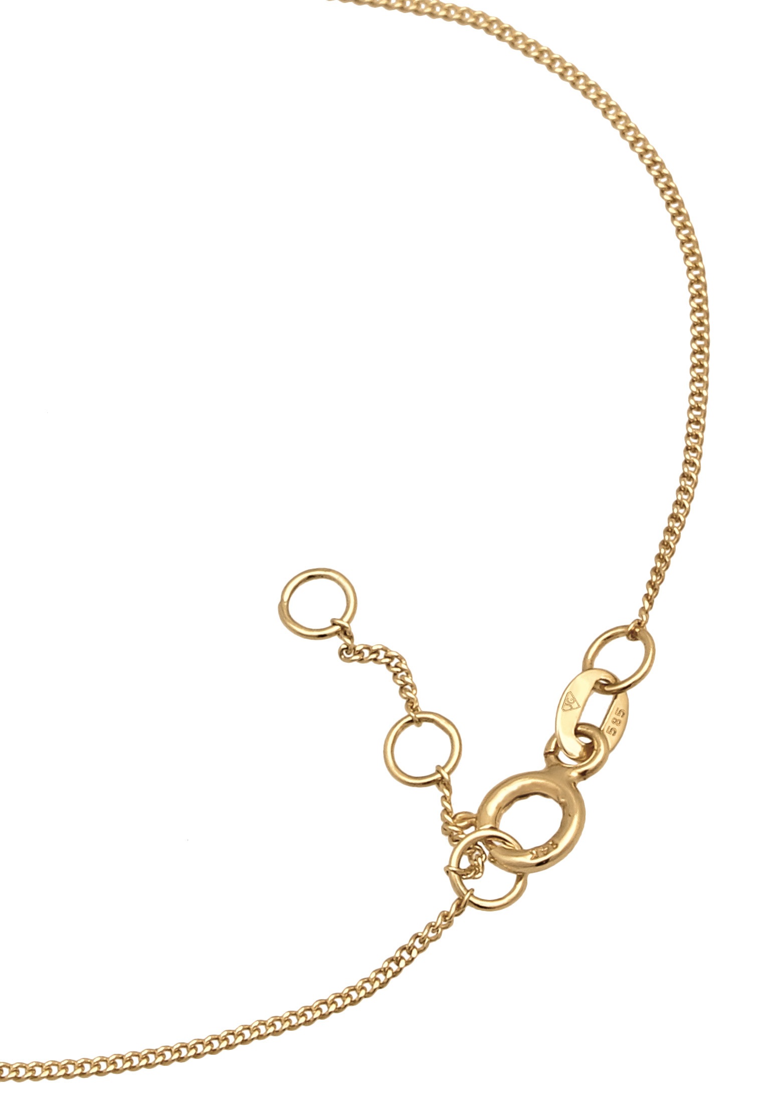 Elli Premium Armkette »Armband Anker Maritim Skipper 585er Gelbgold«