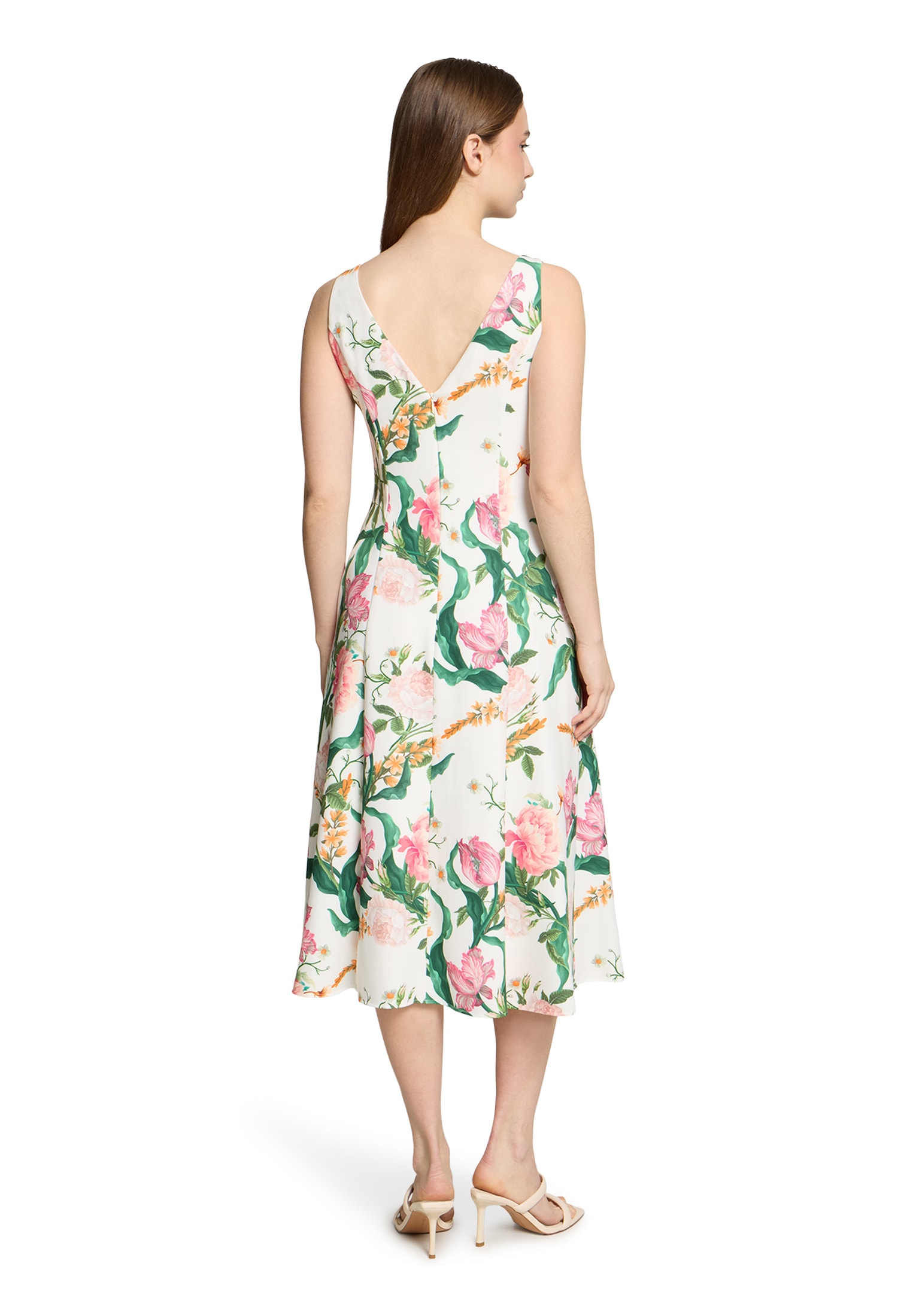 Vera Mont Sommerkleid »Blumenkleid mit Kellerfalten«