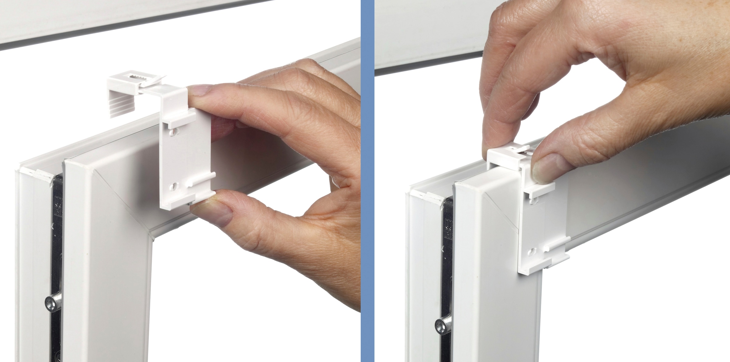 GARDINIA Doppelrollo »Easyfix« halbtransparent Sichtschutz mit Bohren/ohne Bohren freihängend segmentweise gewebter Stoff