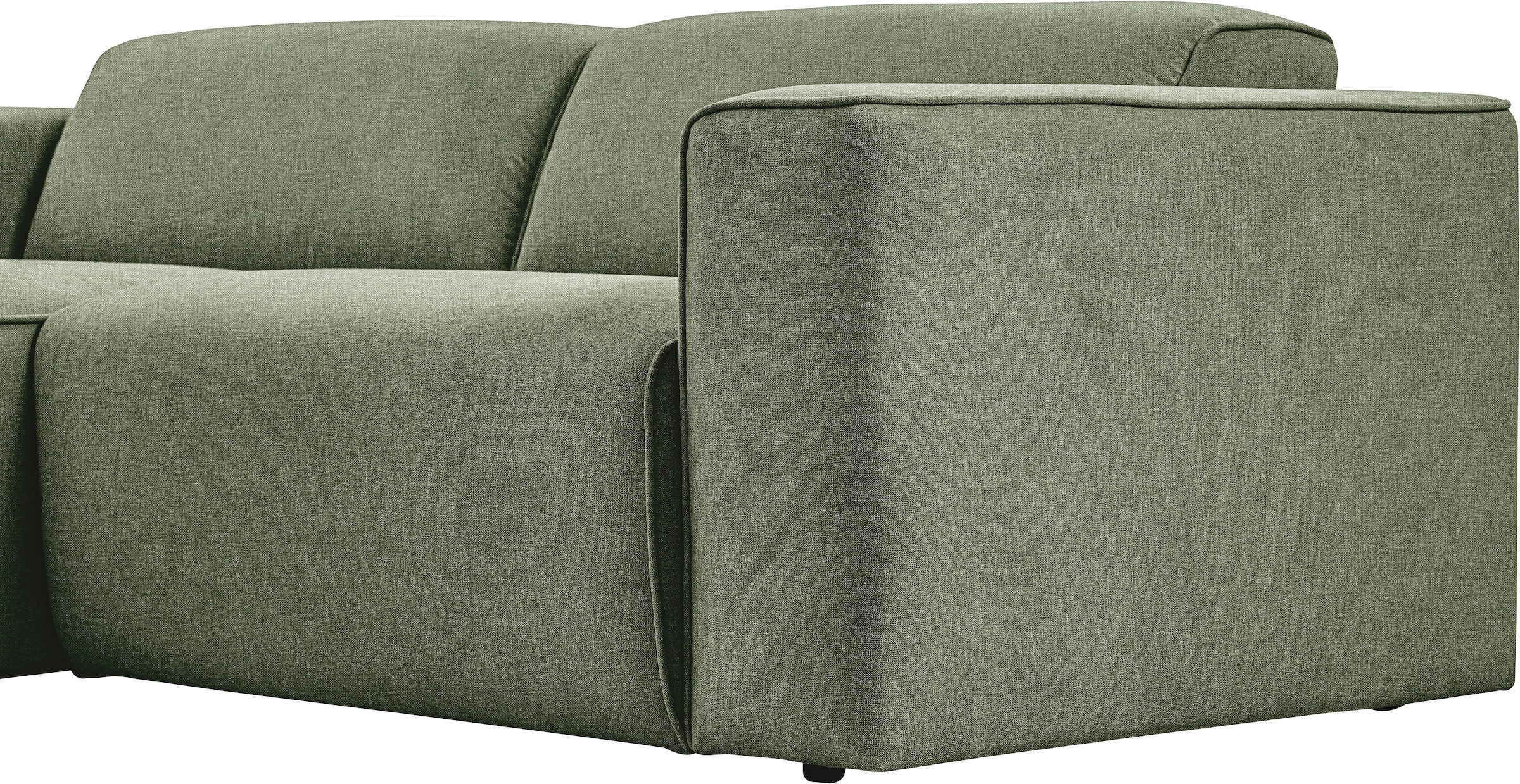 andas Ecksofa »Noord mit Kedernaht, Breite 234 cm«