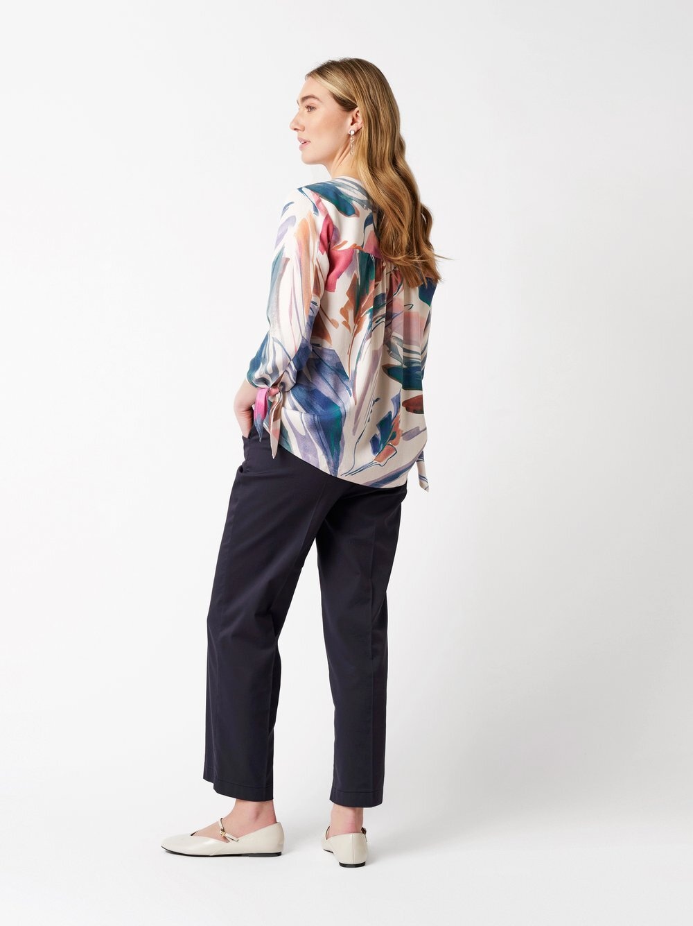 TONI Klassische Bluse »Anna« mit kunstvollem Druck