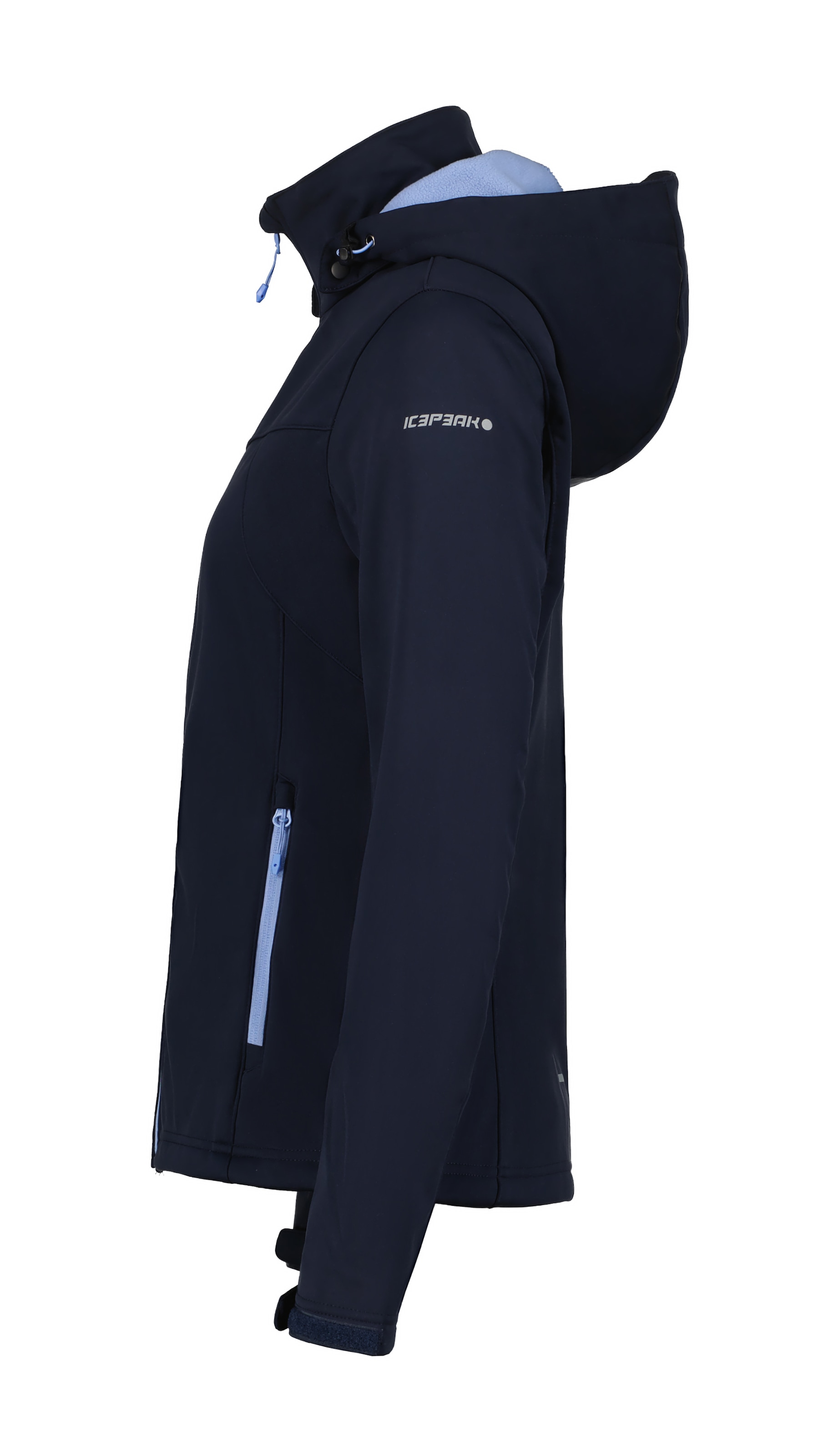 Icepeak Softshelljacke »D SOFTSHELLJACKE BOISE«, (1 St.), mit Kapuze, Wasserdicht & Winddicht