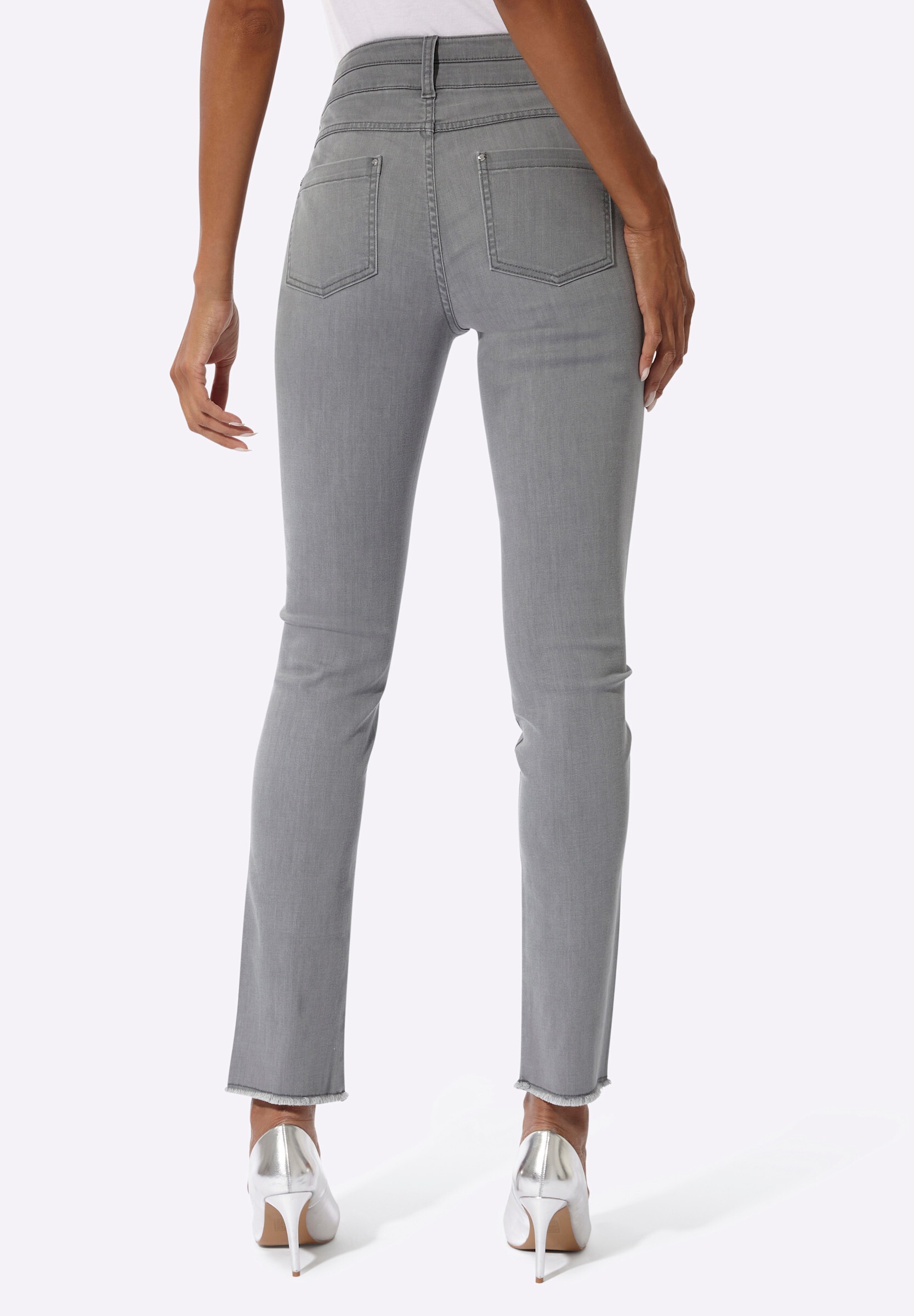creation L Bequeme Jeans »Lyocell-Baumwoll-Jeans 5-Pocket-Jeans«
